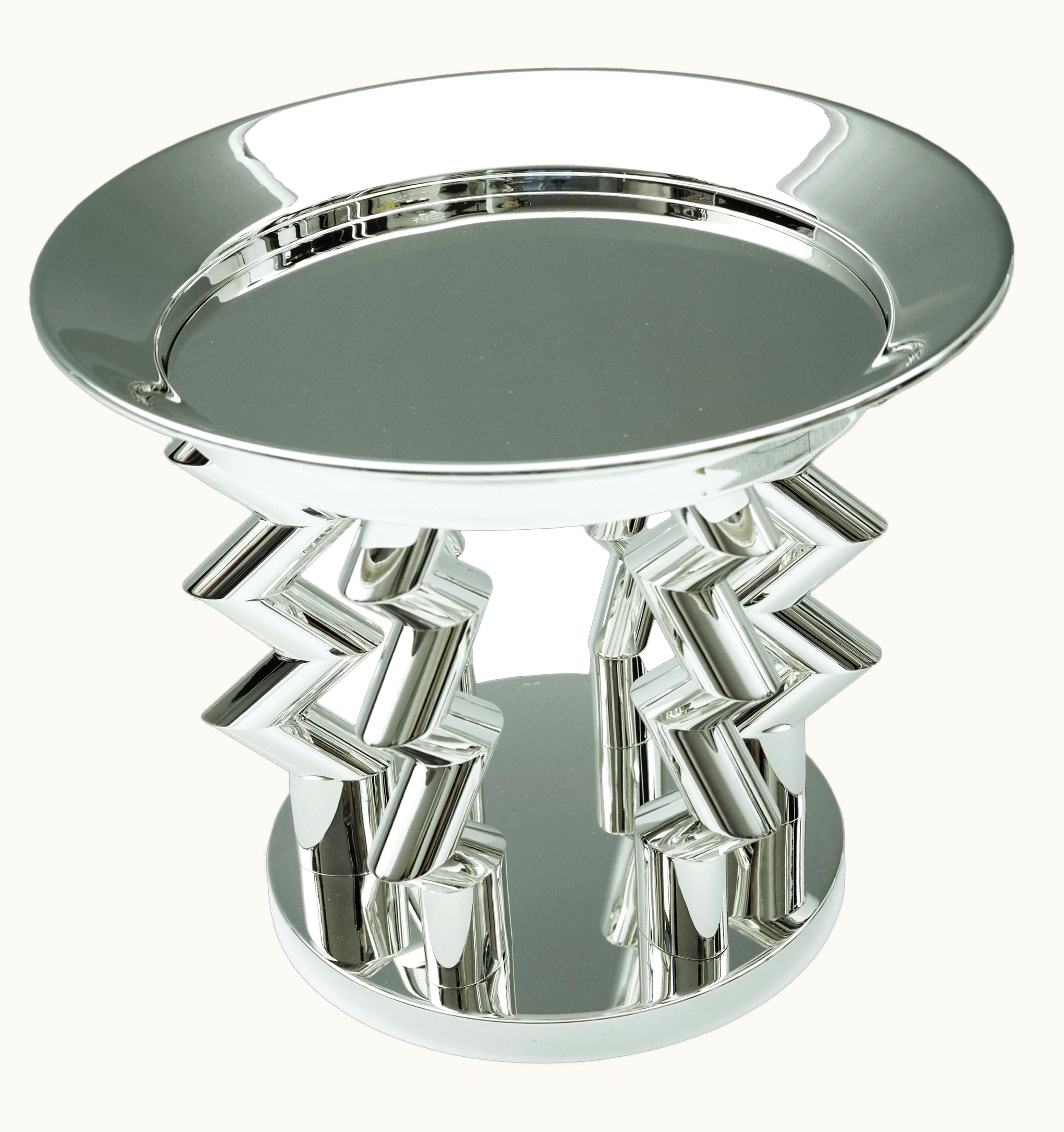 Ettore Sottsass Ettore Sottsass Murmansk Silver Fruit Bowl By Ettore Sottsass