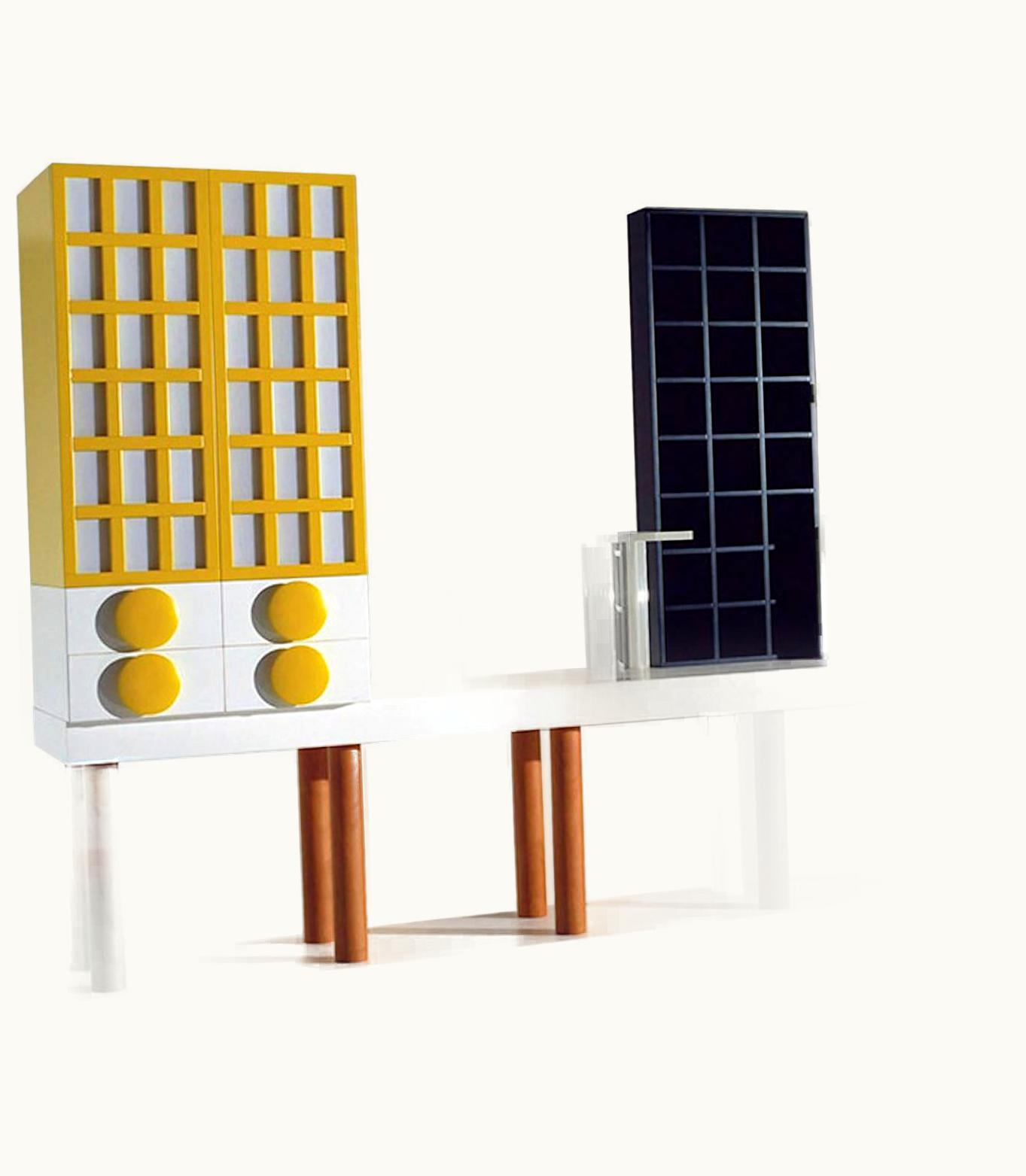 Ettore Sottsass Ettore Sottsass Bookcase Oak Design Edition, Italy UZ0190748