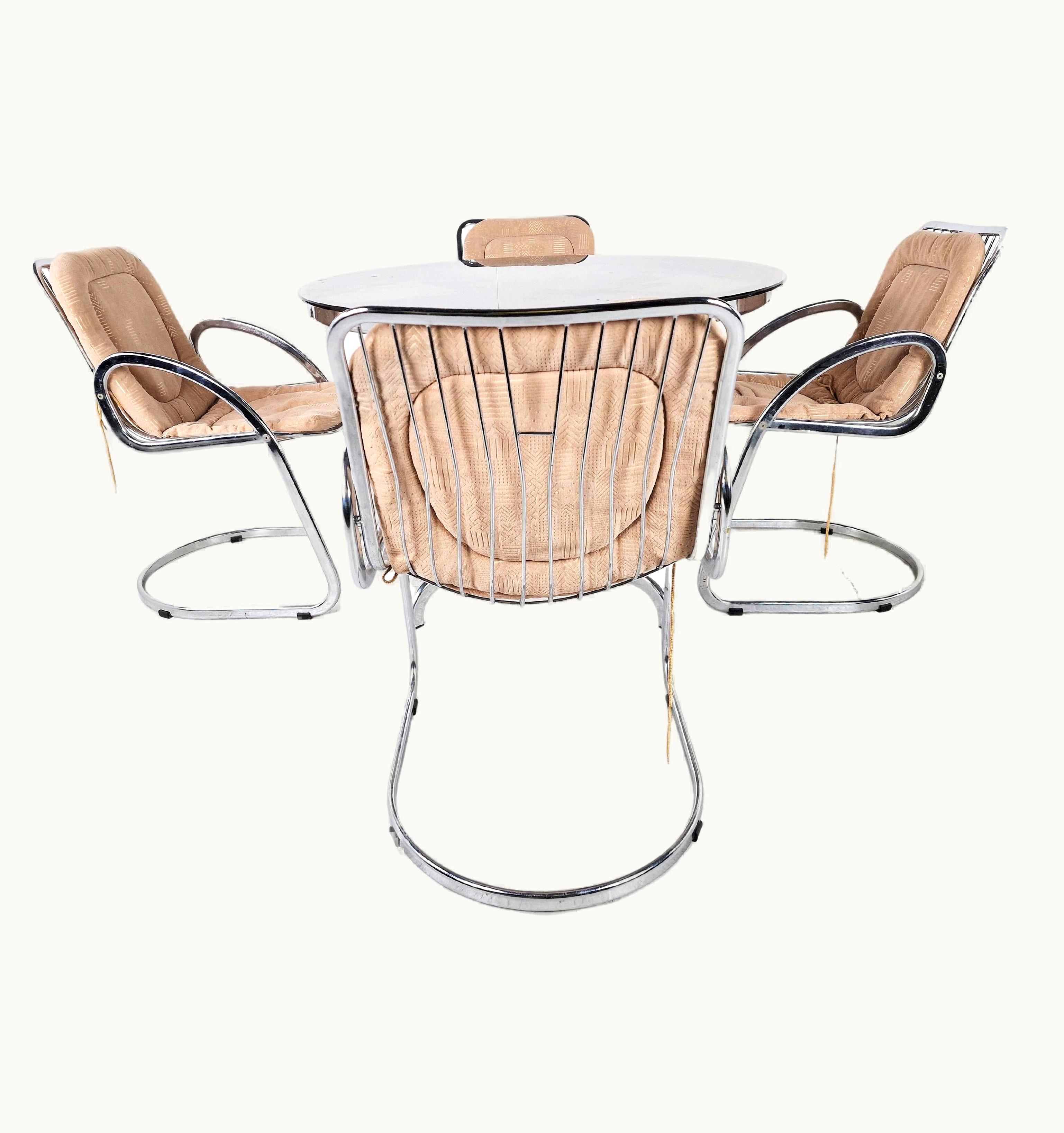 Gastone Rinaldi Gastone Rinaldi Space Age Dining Set By Gastone Rinaldi, 1970s