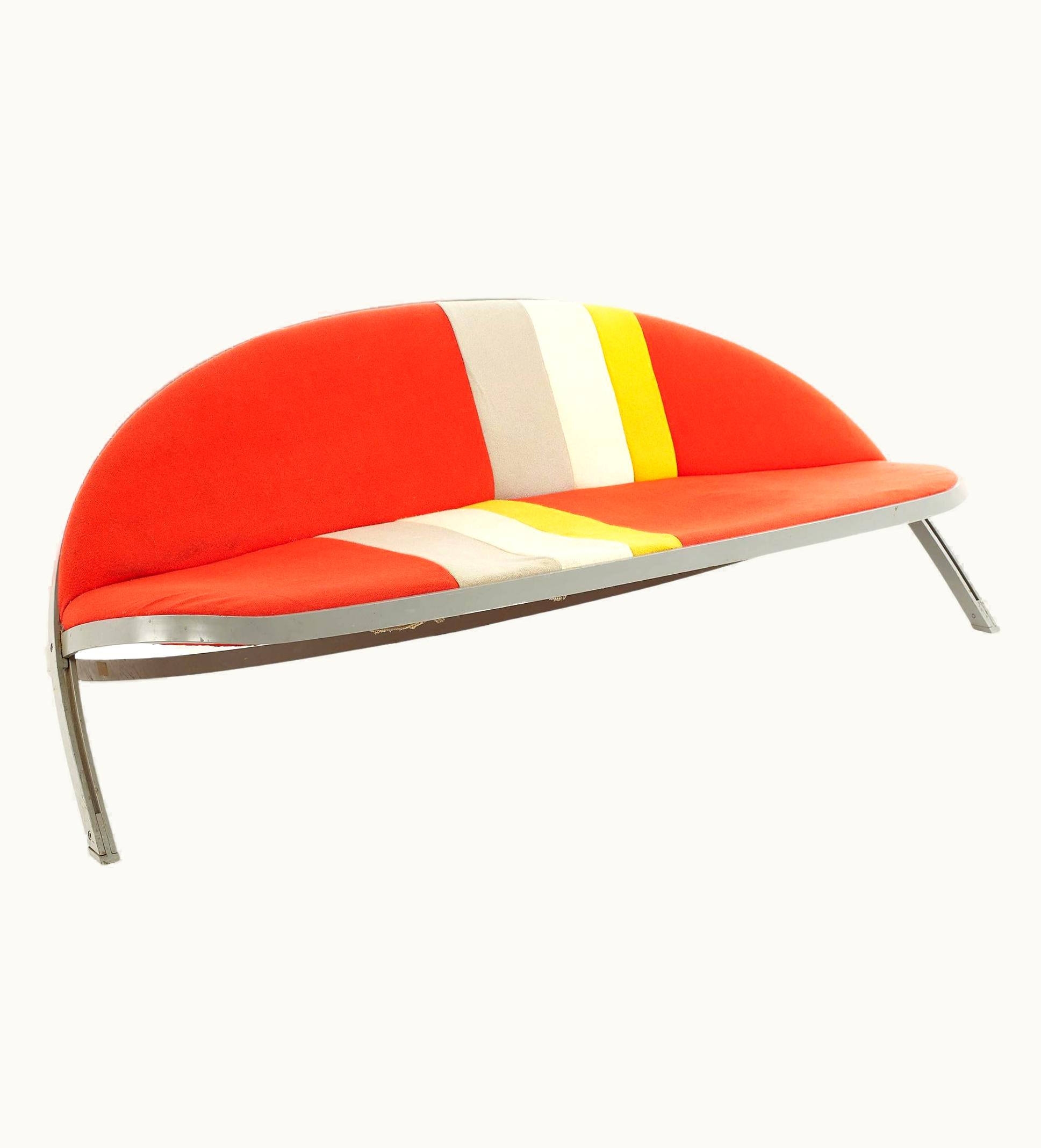 Gastone Rinaldi Gastone Rinaldi For Rima Mid Century Italian Saturno Sofa