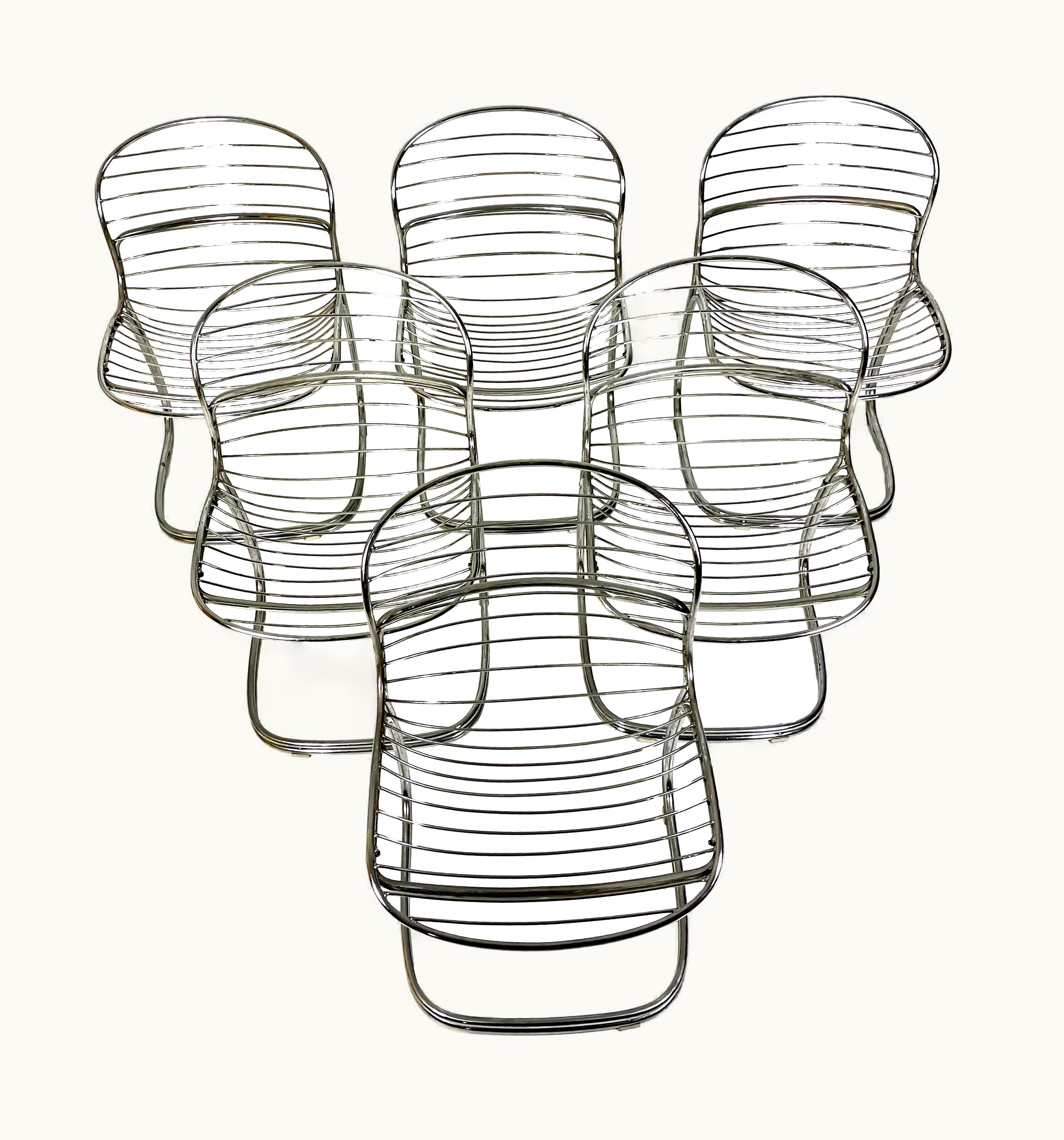 Gastone Rinaldi Gastone Rinaldi Sabrina Chairs By Gastone Rinaldi For Rima, 1970s Italy