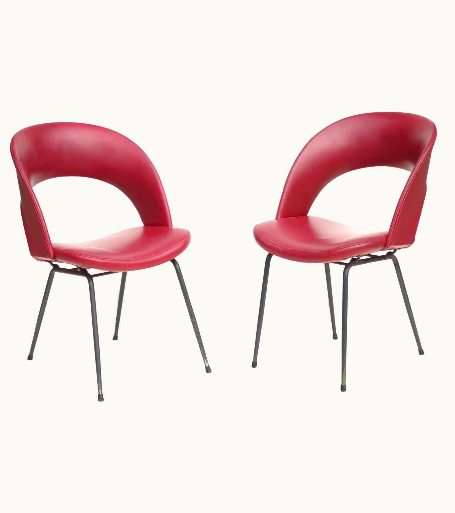 Gastone Rinaldi Gastone Rinaldi 1950s By Gastone Rinaldi For RIMA Midcentury Italian Design Chair Set Of 2