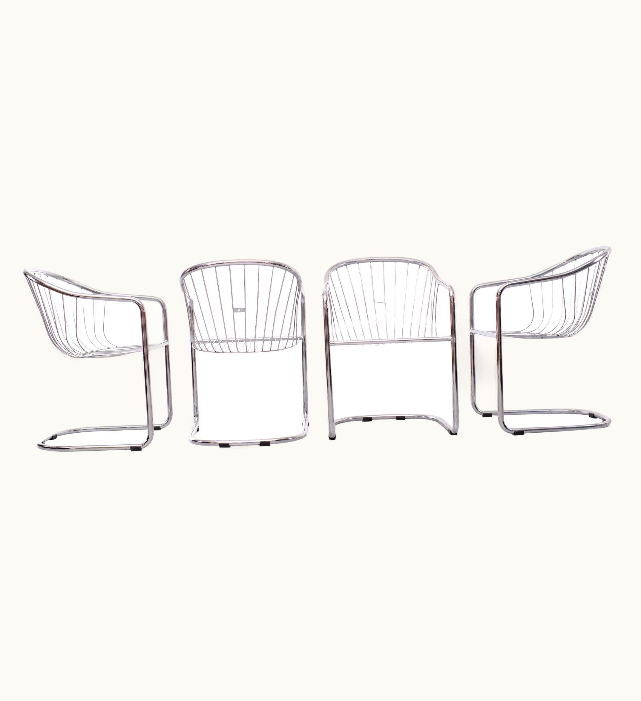 Gastone Rinaldi Gastone Rinaldi Dining Chairs Gastone Rinaldi For RIMA, 1970s Italy