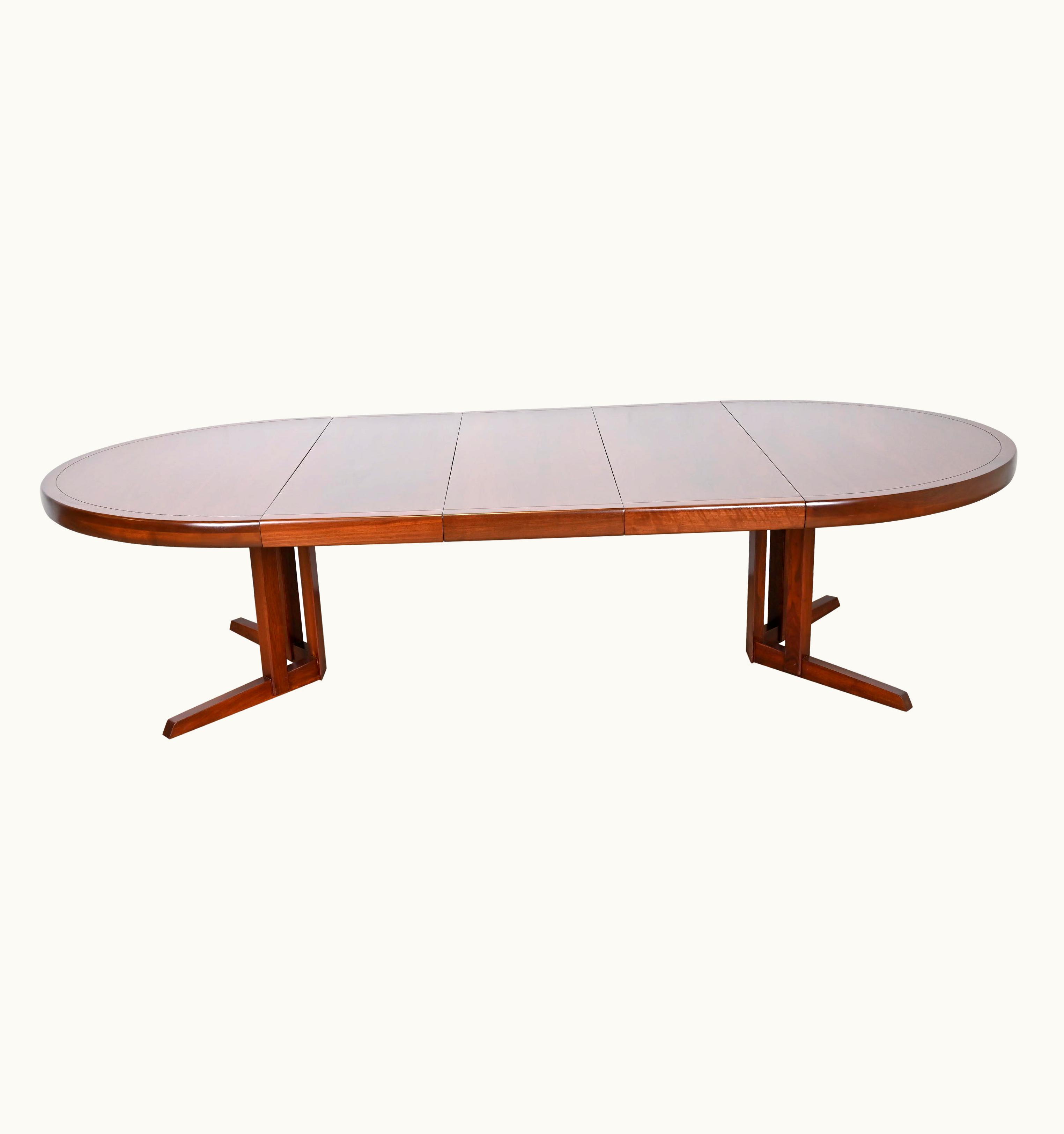 George Nakashima George Nakashima For Widdicomb Origins Collection Sculpted Walnut Dining Table
