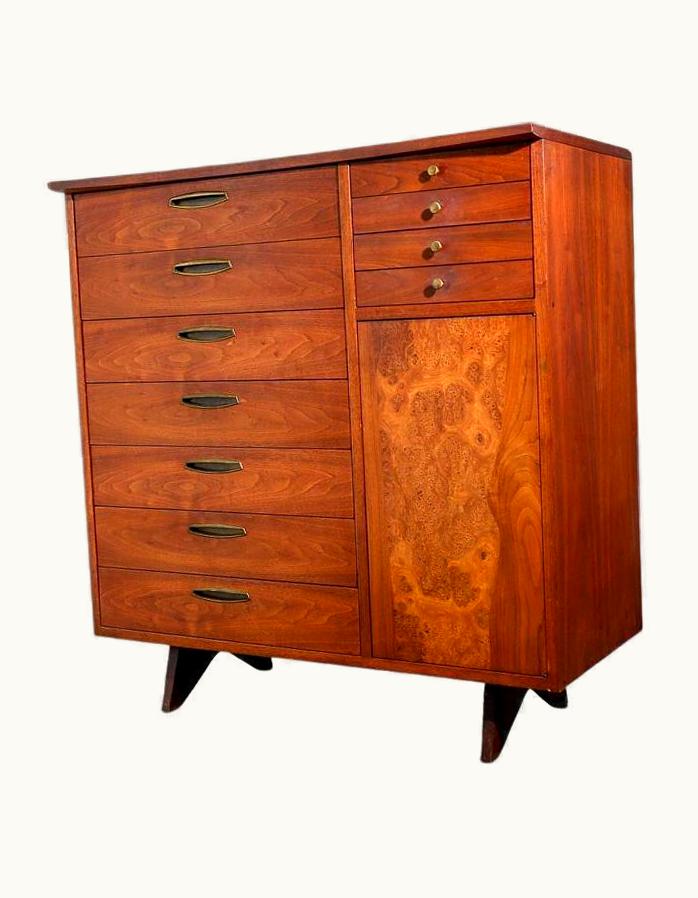 George Nakashima George Nakashima Origins Series Highboy Dresser By George Nakashima