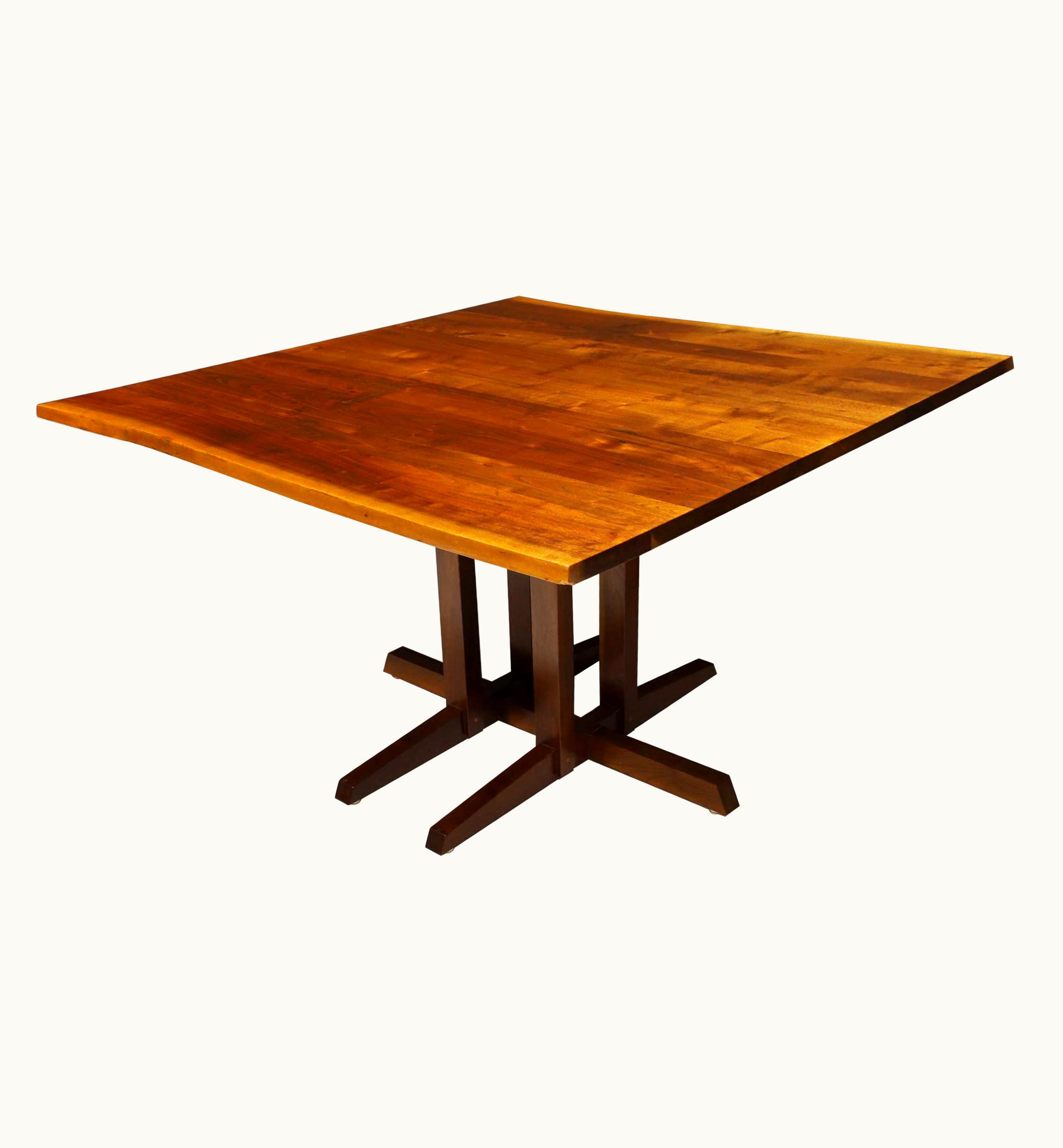 George Nakashima George Nakashima Frenchman's Cove Dining Table In Walnut With Free Edge