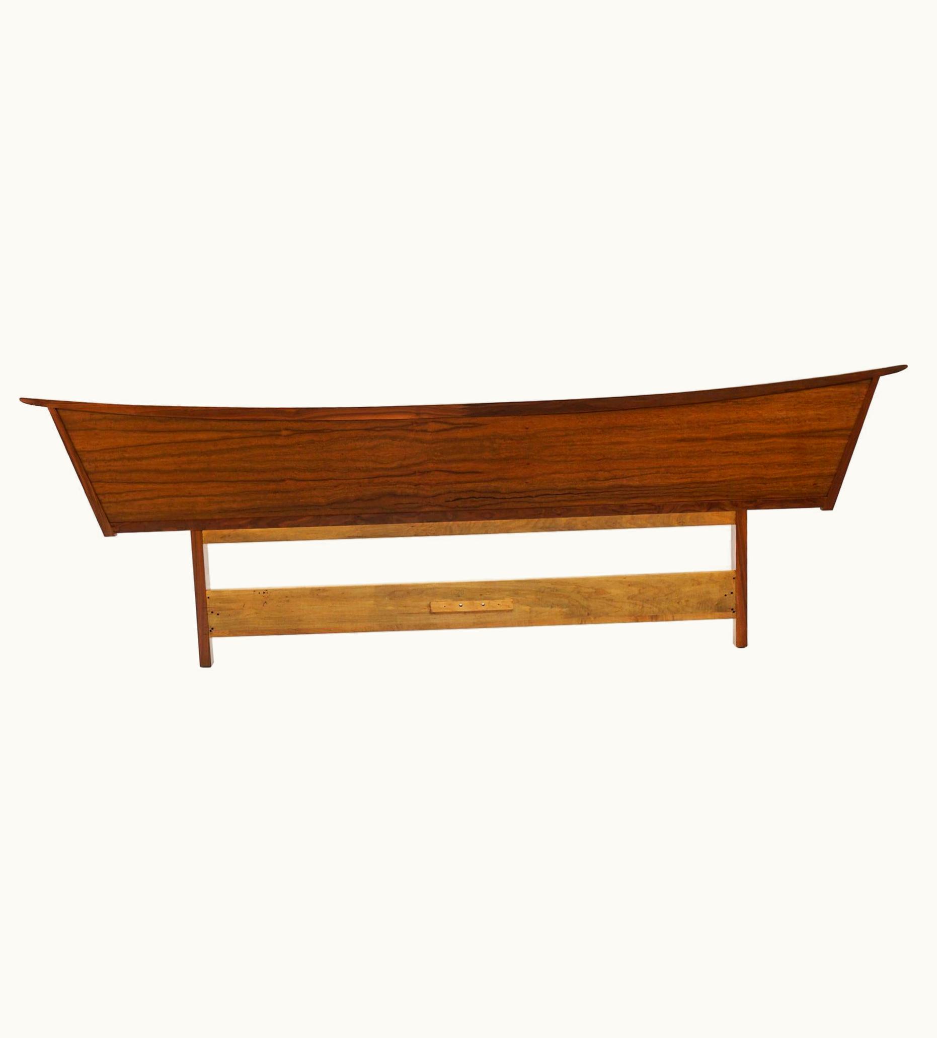 George Nakashima George Nakashima King Or Queen Headboard By George Nakashima For Widdicomb, Beautiful Condition