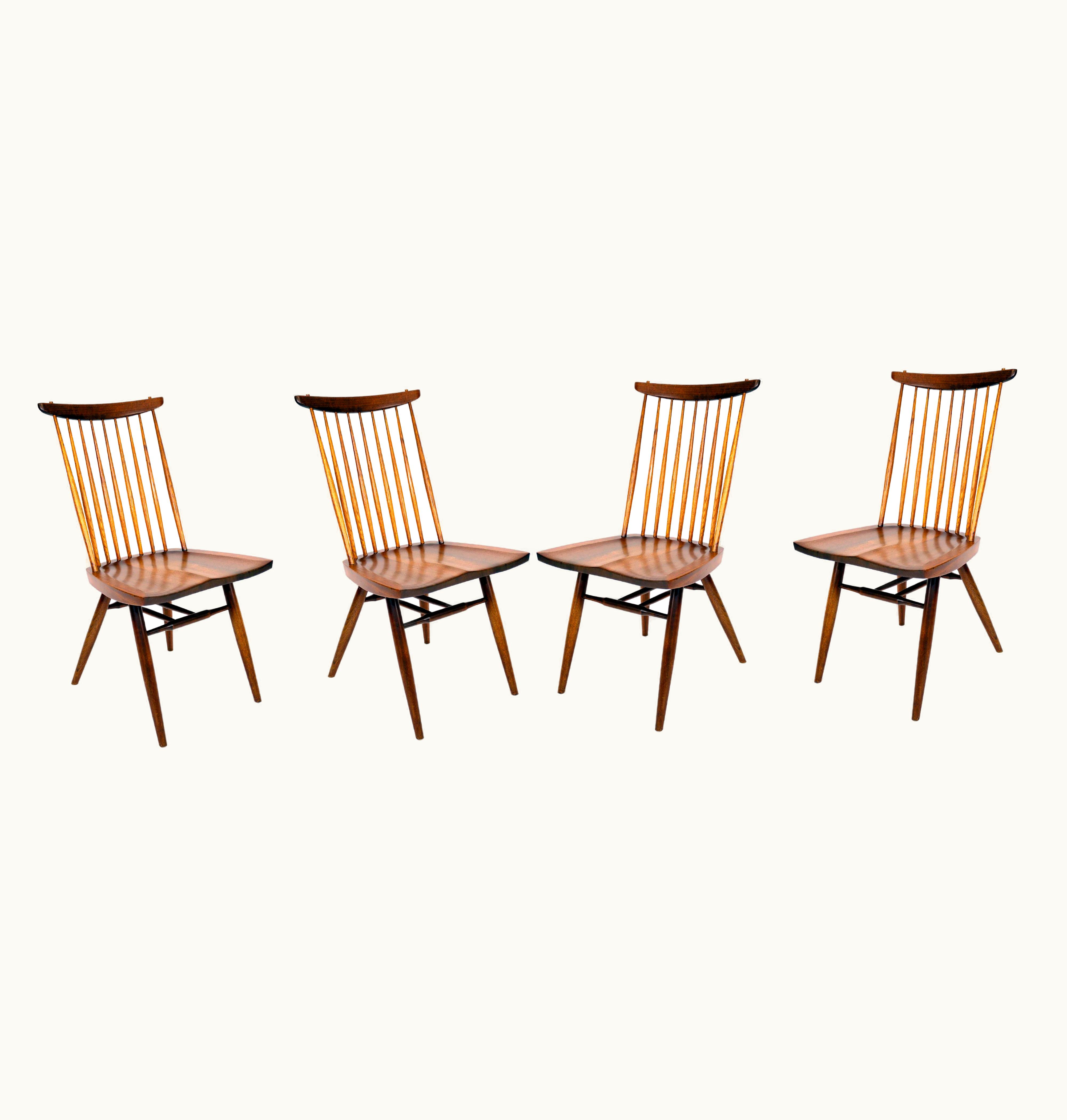 George Nakashima George Nakashima Set Of 4 Chairs