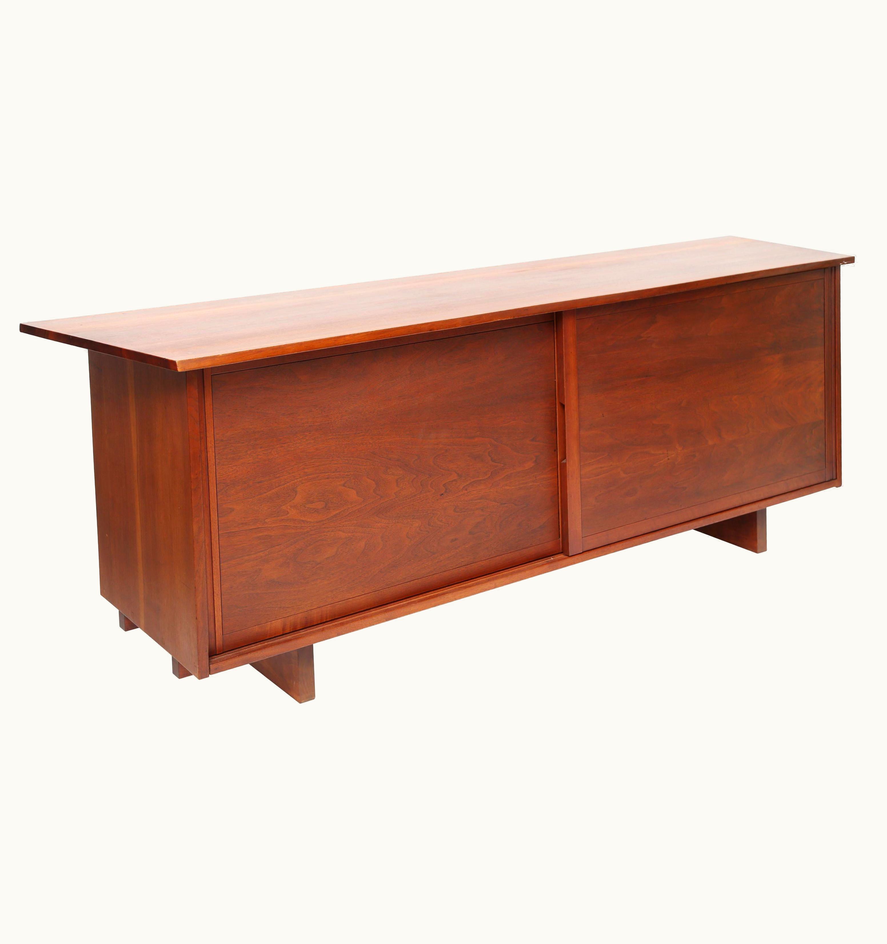 George Nakashima George Nakashima Free Edge George Nakashima 2-Door Cabinet