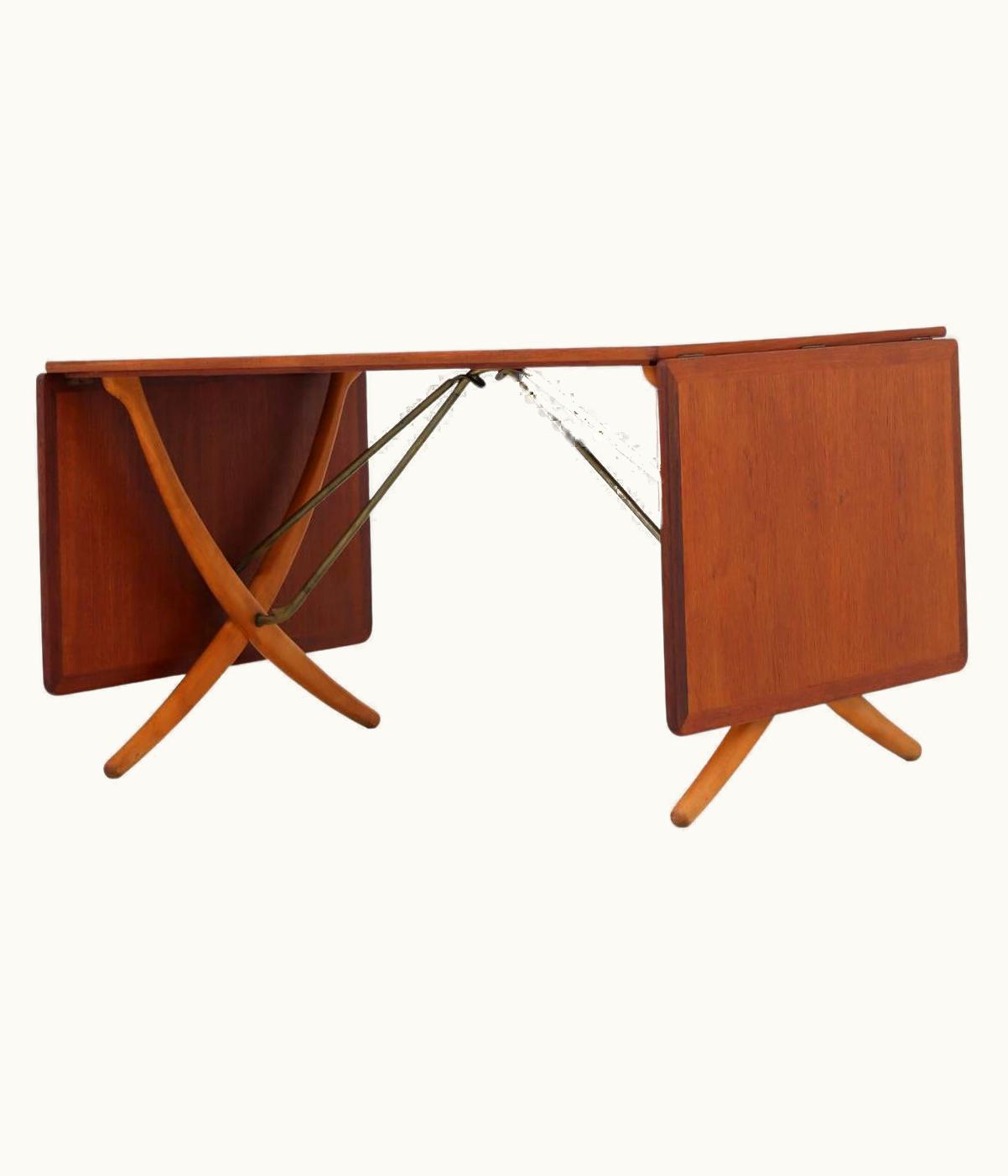 Hans J. Wegner Hans J. Wegner Sabre-Legged Dining Table By Hans J. Wegner