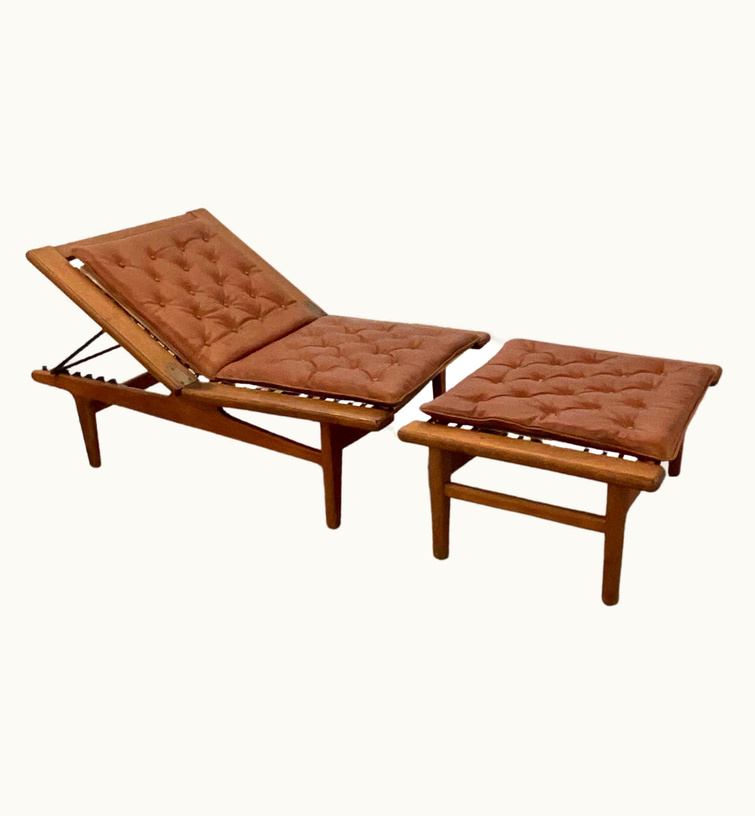 Hans J. Wegner Hans J. Wegner Chaise Lounge For GETAMA