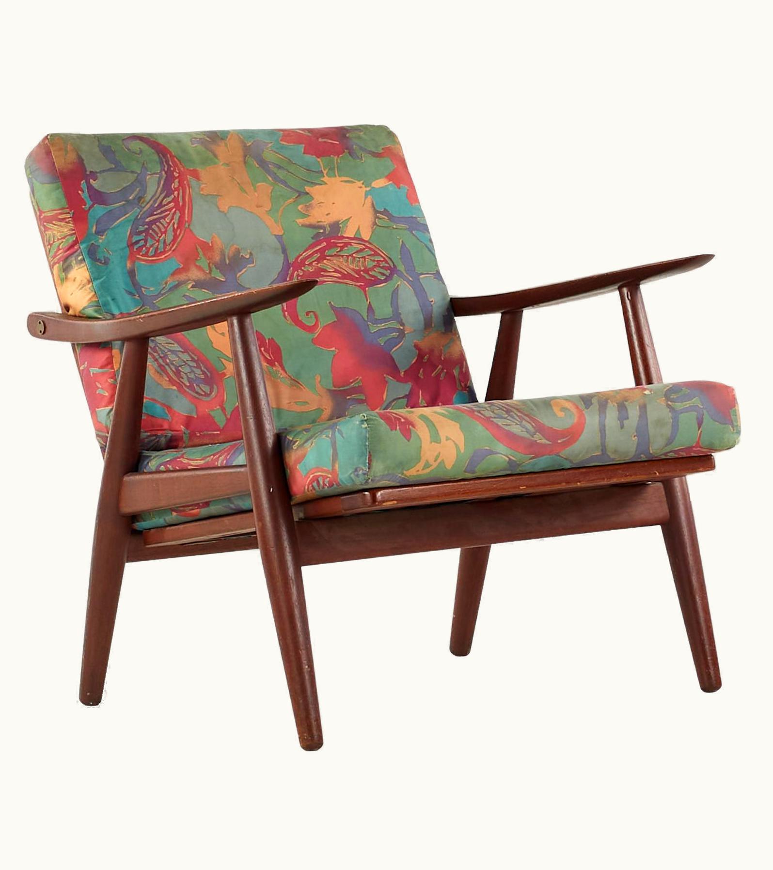 Hans J. Wegner Hans J. Wegner For Getama Mid Century GE240 Teak Lounge Chair