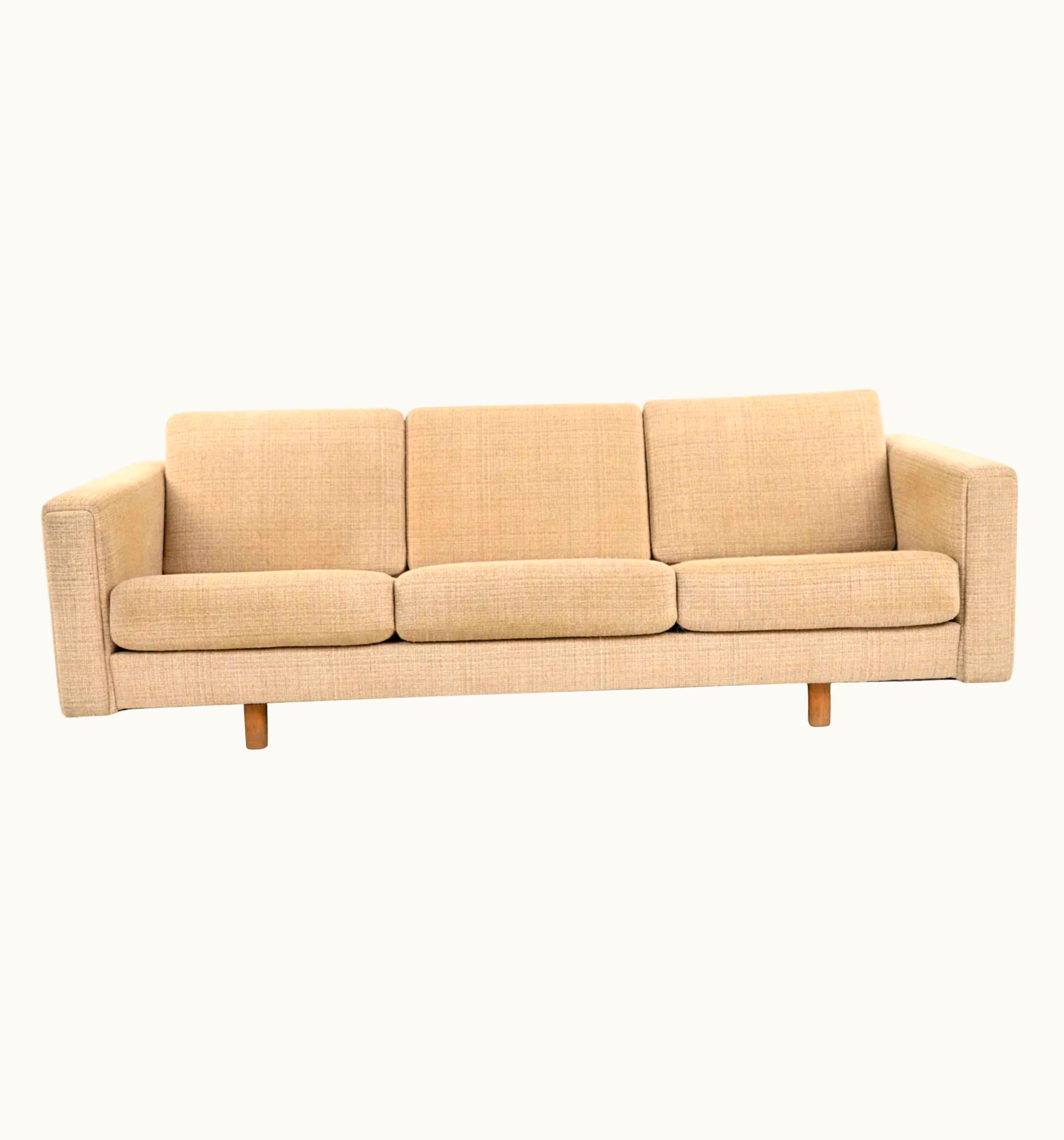 Hans J. Wegner Hans J. Wegner Vintage 1960s Danish Three-Seat Sofa Model GE-300/3 By Hans Wegner For GETAMA