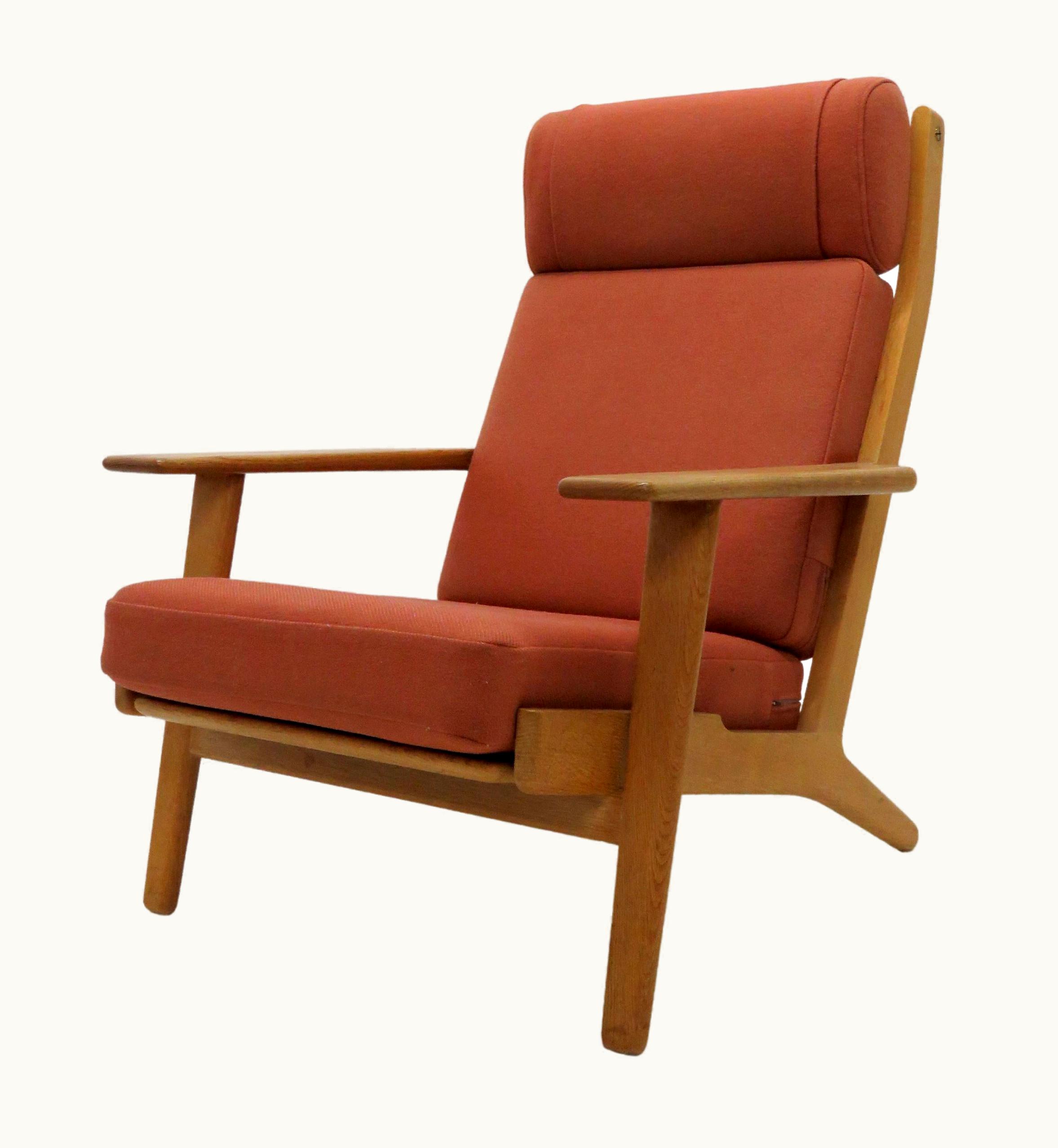 Hans J. Wegner Hans J. Wegner GE 290A High Back Lounge Chair, 1950