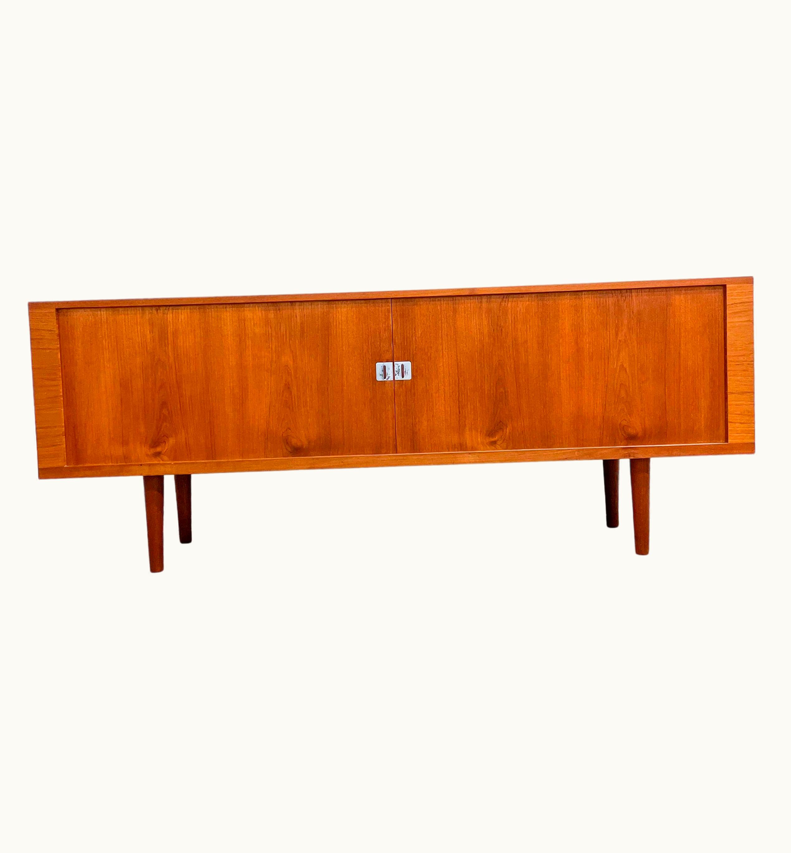 Hans J. Wegner Hans J. Wegner Danish Teak Credenza By Hans Wegner