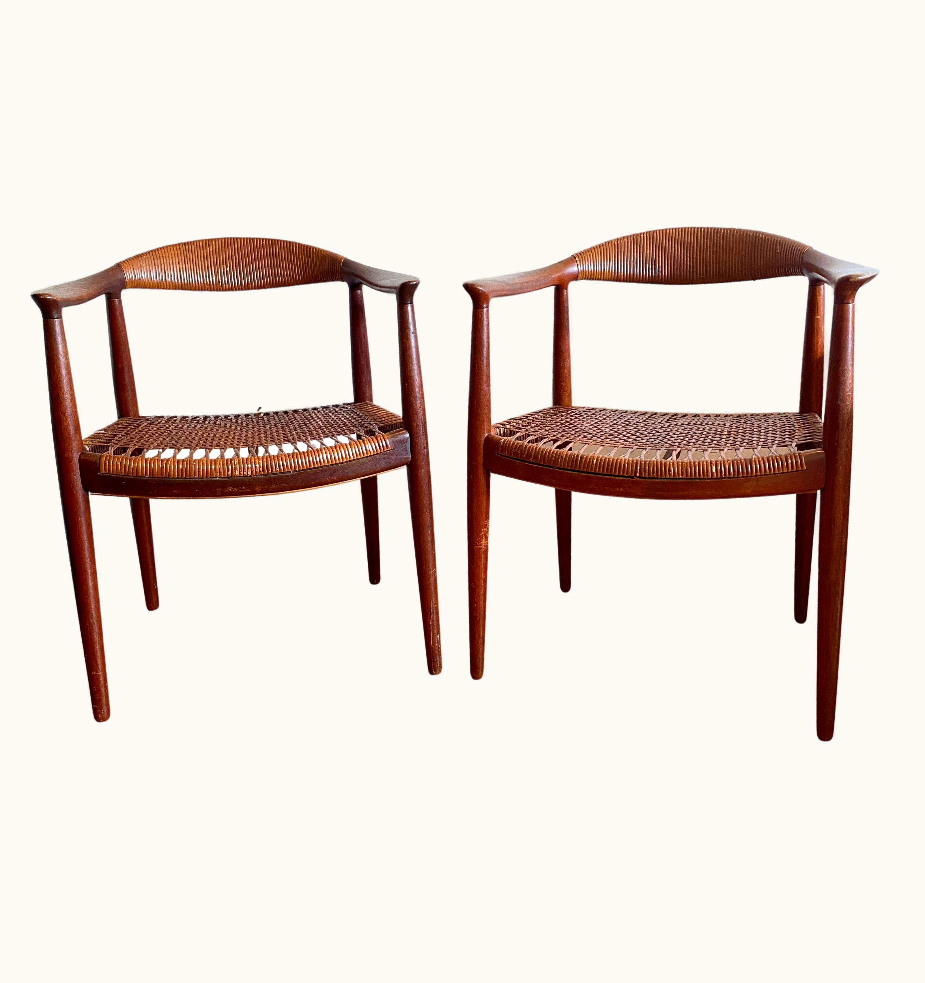 Hans J. Wegner Hans J. Wegner Pair Of Chair Model JH501 By Hans J Wegner