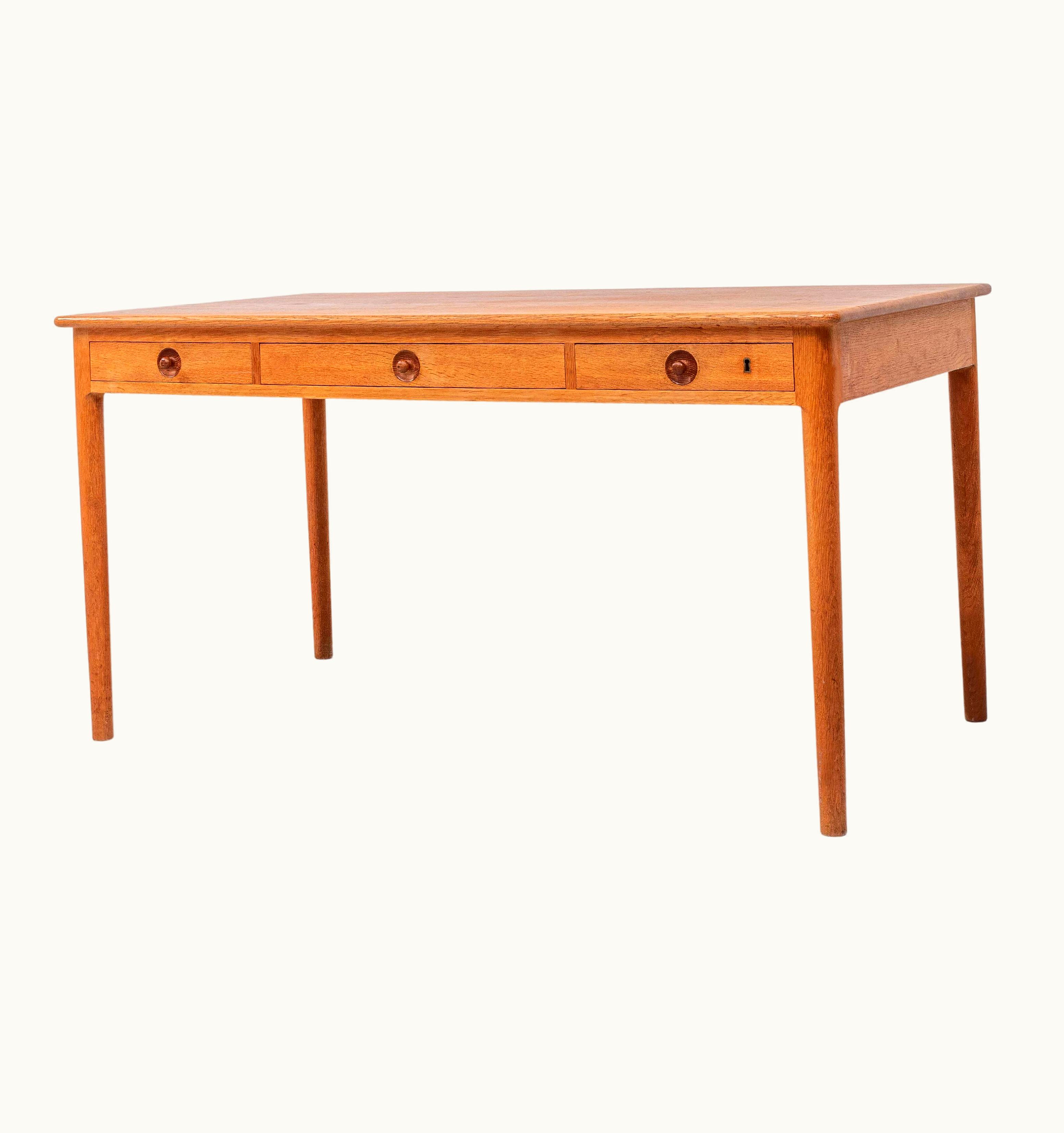 Hans J. Wegner Hans J. Wegner Solid Oak PP 305 Writing Desk By Hans Wegner, Denmark