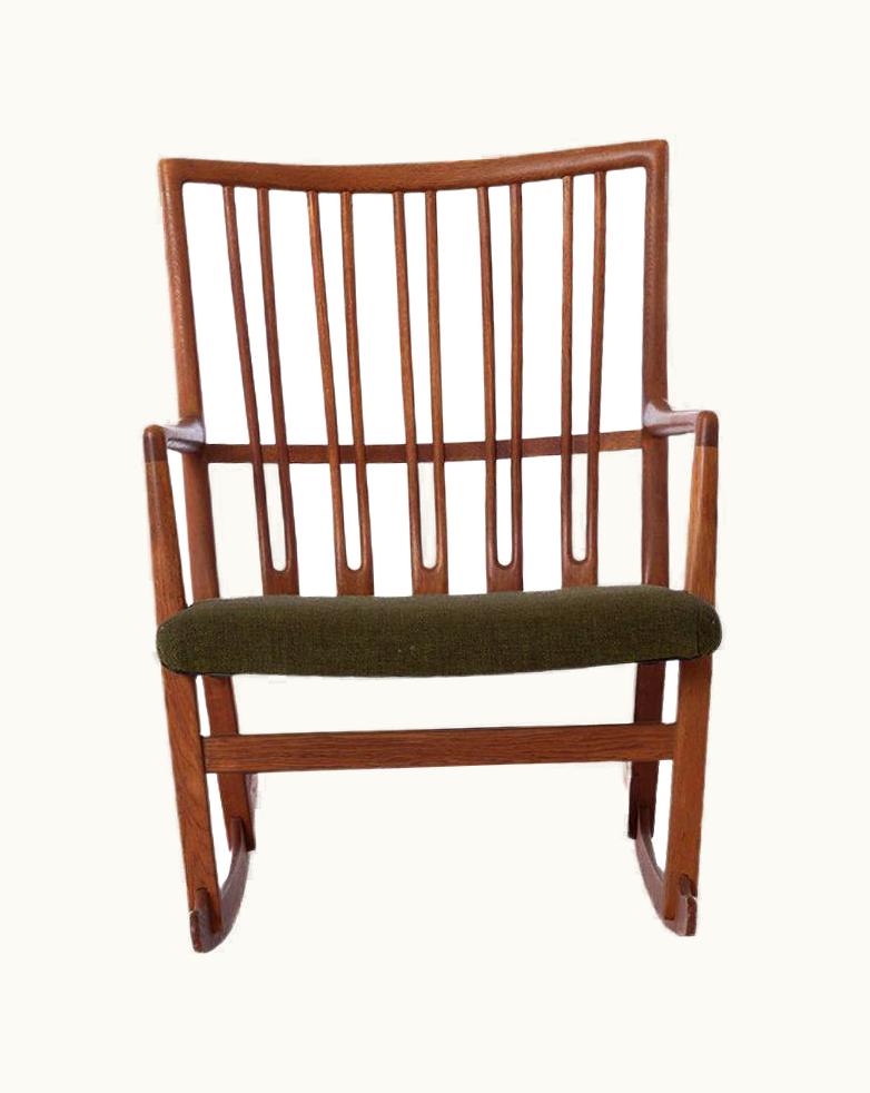Hans J. Wegner Hans J. Wegner Oak Rocking Chair