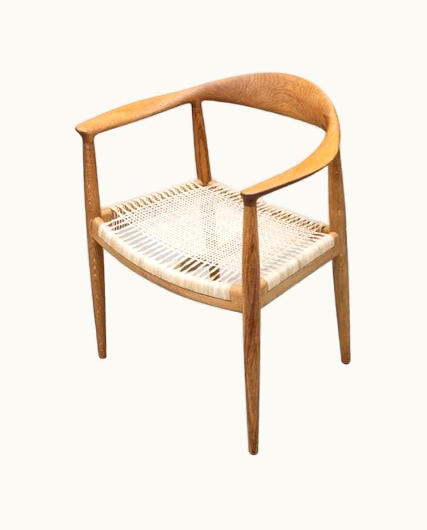 PP Møbler PP Møbler PP501 The Chair In Clear Oak With Cane Seat