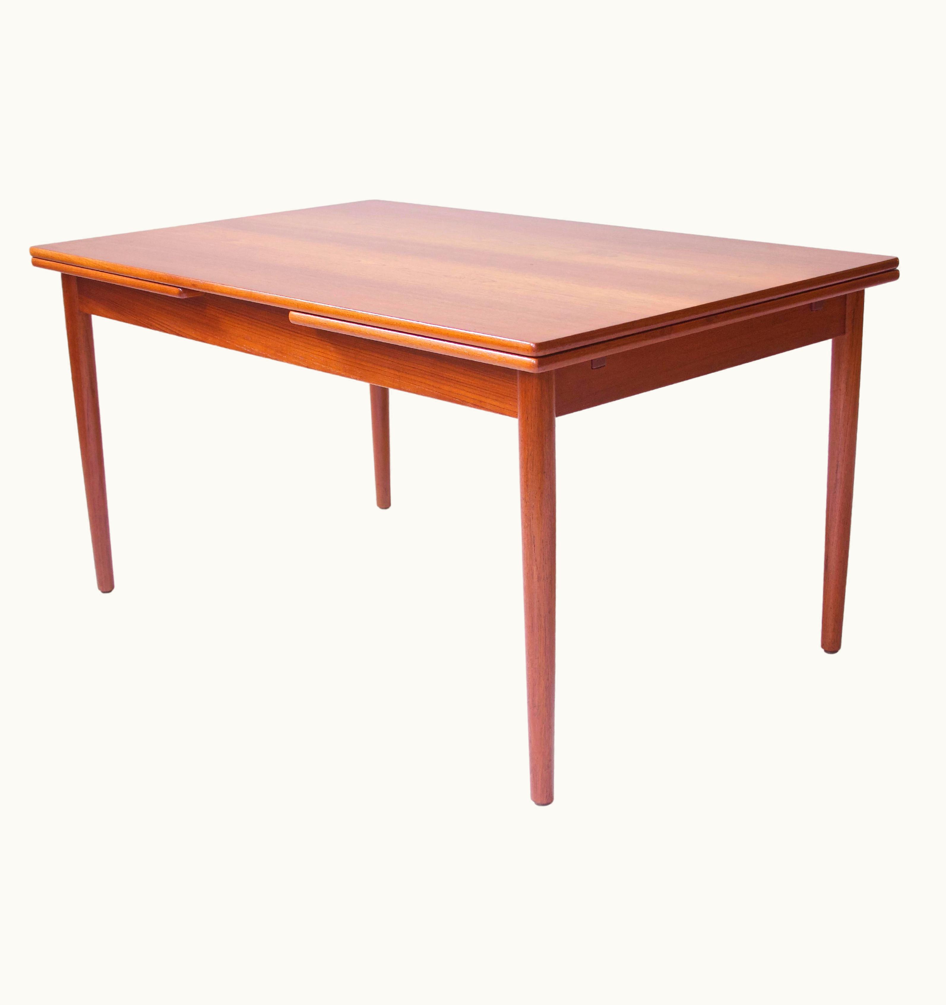 Hans J. Wegner Hans J. Wegner Rare Vintage AT-316 Hans J. Wegner Extension Dining Table In Teak, 1960