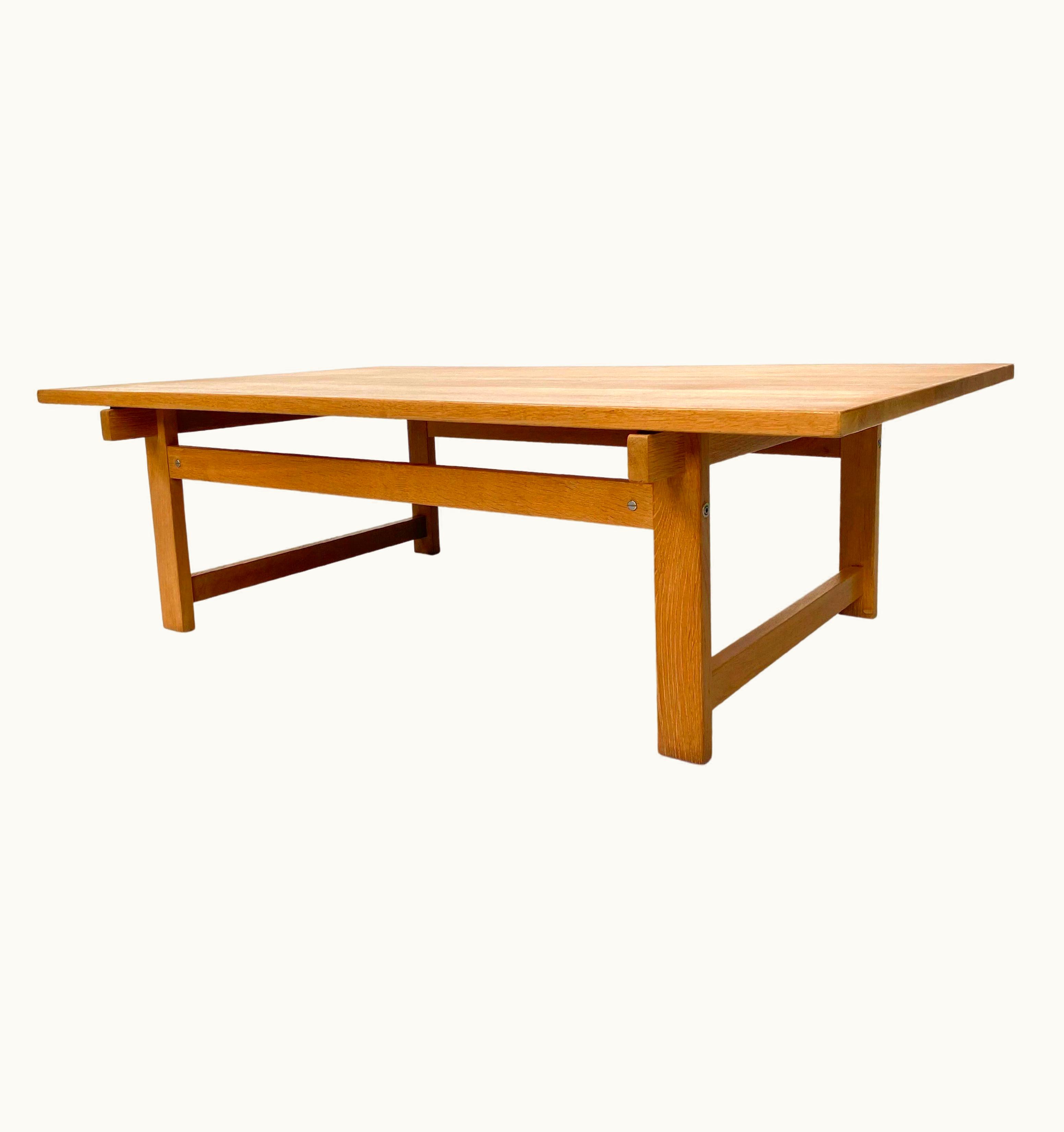 Hans J. Wegner Hans J. Wegner Vintage Danish Oak Japandi Style Coffeetable By Hans J. Wegner For Andreas Tuck