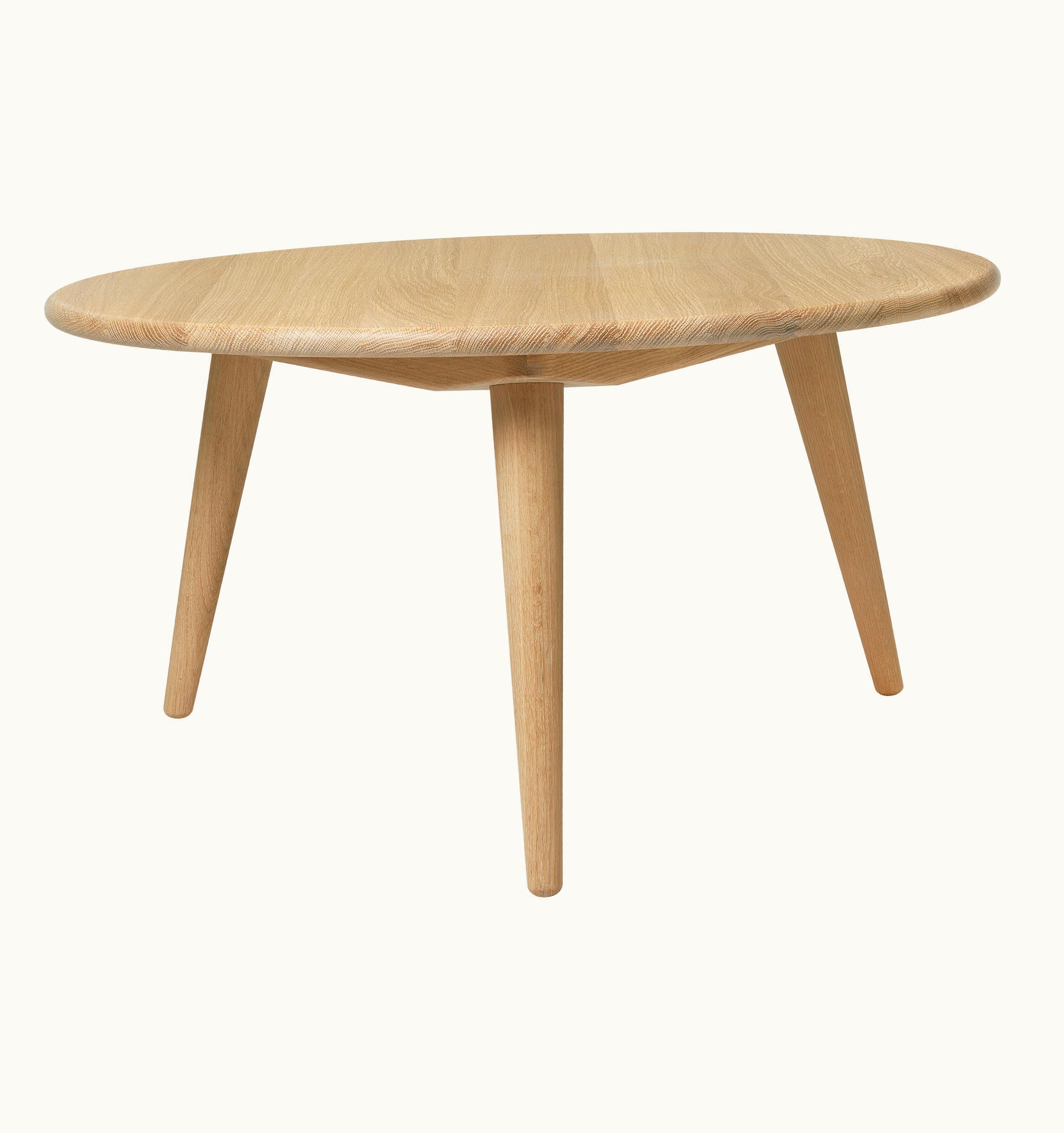 Hans J. Wegner Hans J. Wegner CH008 Medium Coffee Table In Oak Soap By Hans J. Wegner