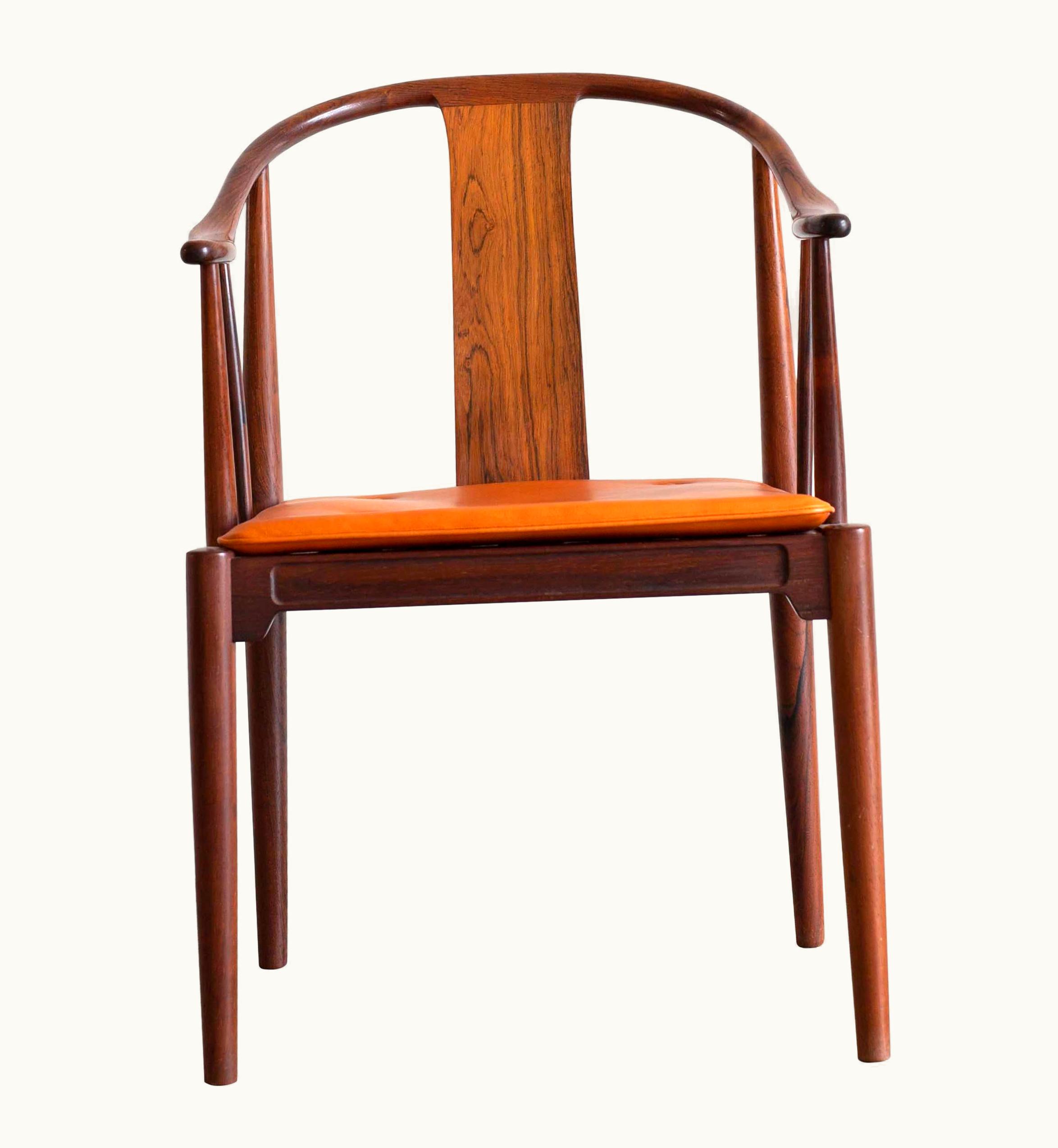 Hans J. Wegner Hans J. Wegner China Chair In Rosewood For Fritz Hansen, 1944