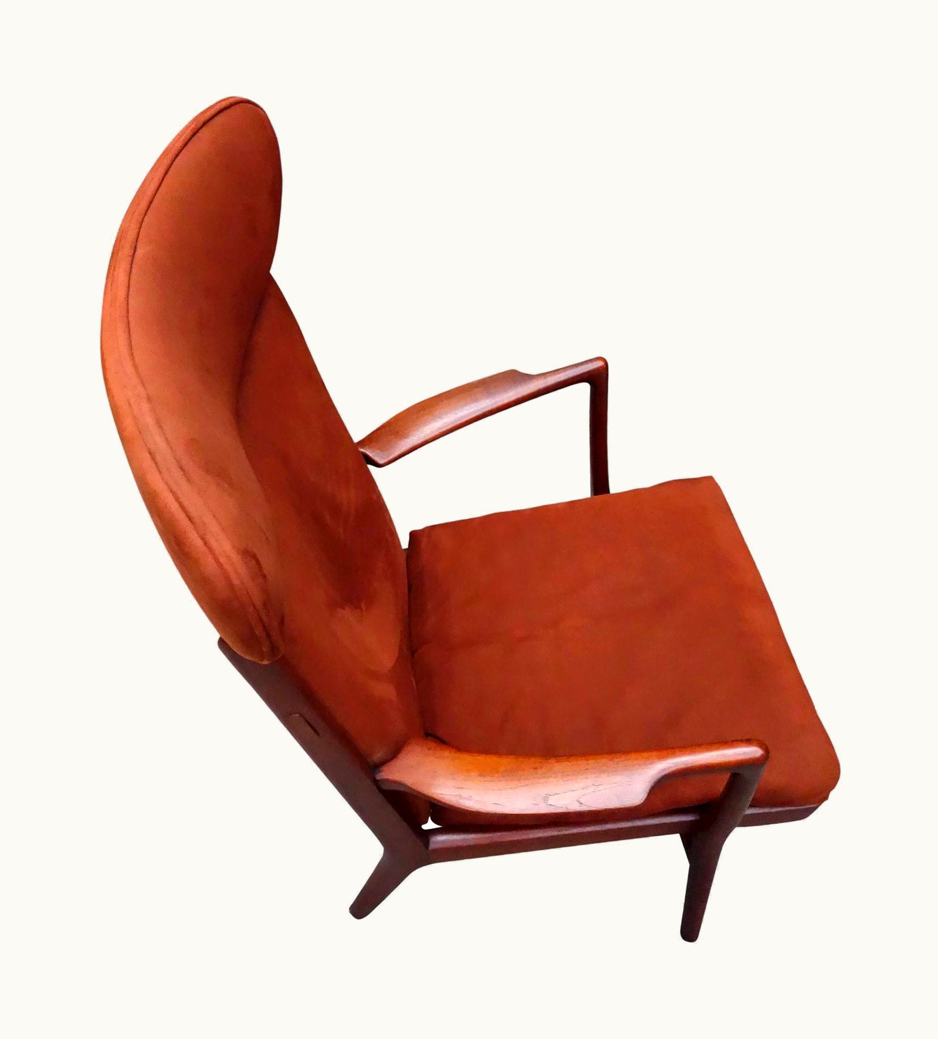 Hans J. Wegner Hans J. Wegner Superb Midcentury Hans Wegner Lounge Chair