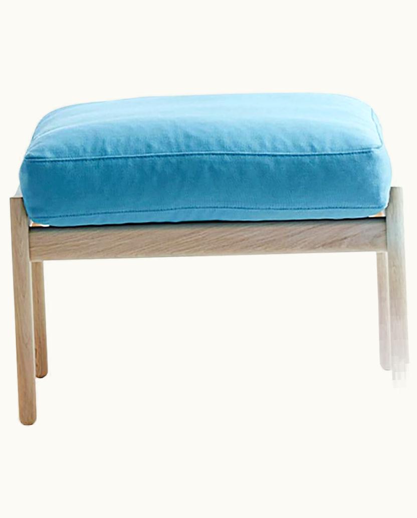 Hans J. Wegner Hans J. Wegner GE-290s Footstool, Stained Beech