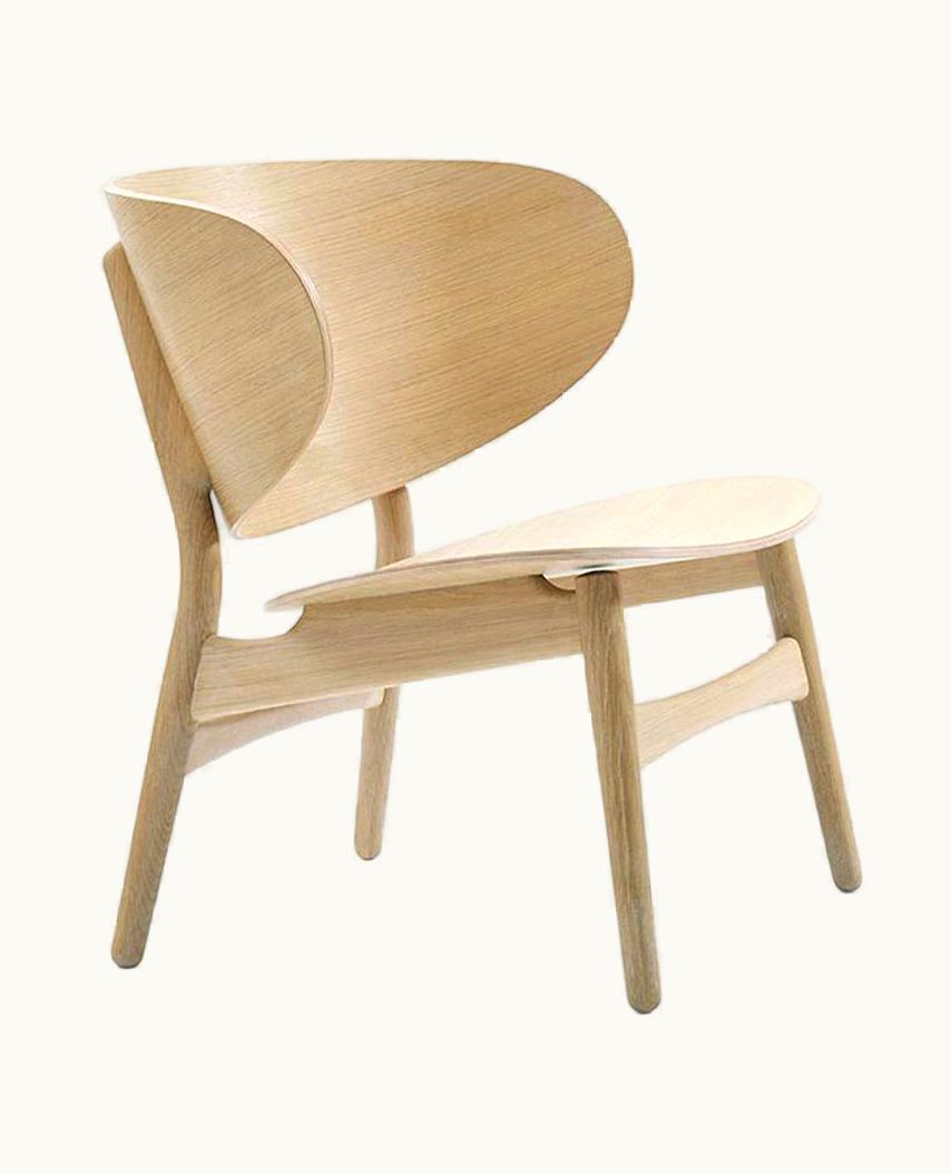 Hans J. Wegner Hans J. Wegner 1936 Lounge Chair, Stained Oak