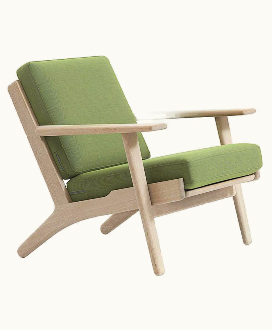Hans J. Wegner Hans J. Wegner GE-290 Lounge Chair, Stained Beech