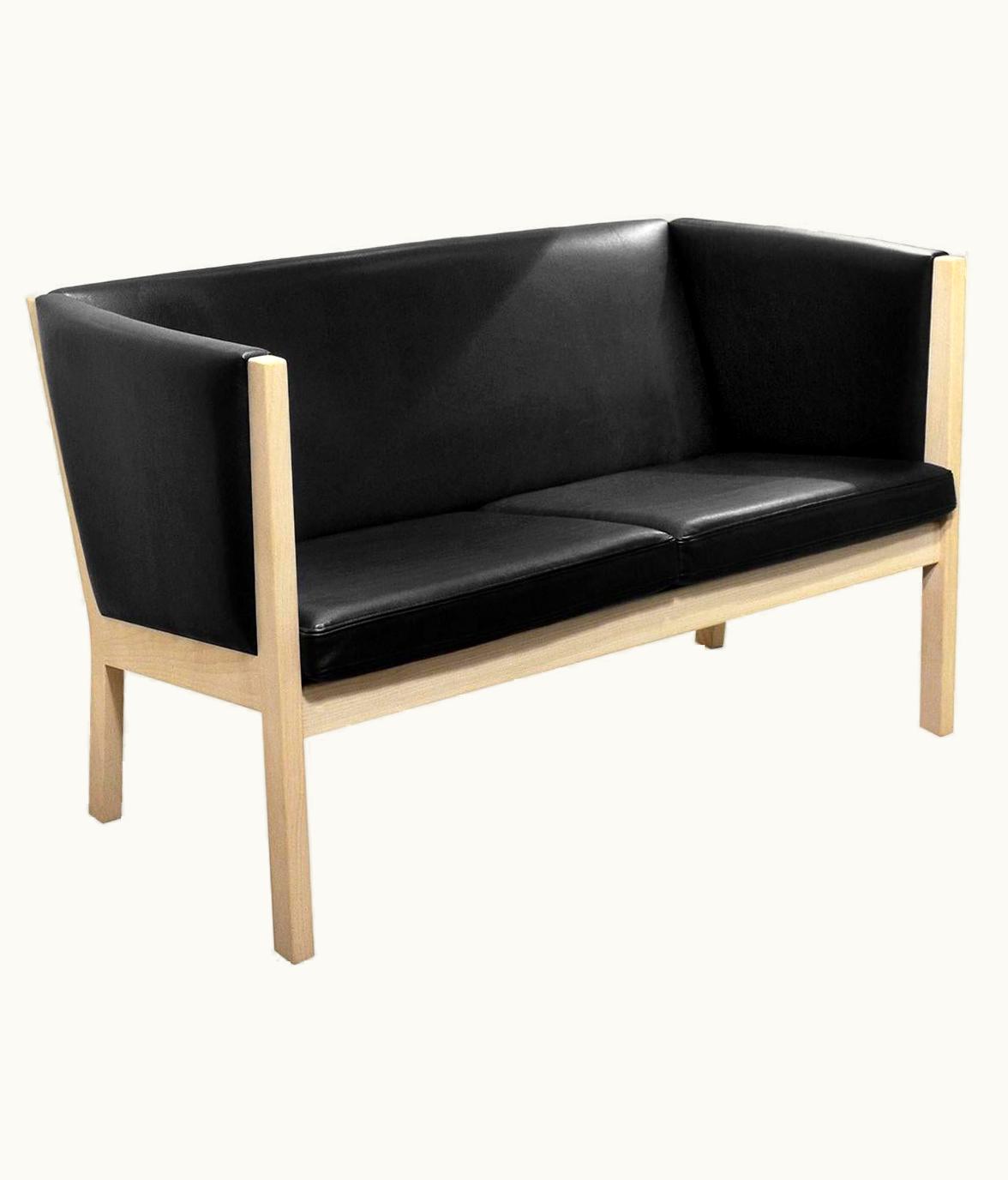 Hans J. Wegner Hans J. Wegner GE 285 2-Seat Sofa, Lacquered Beech