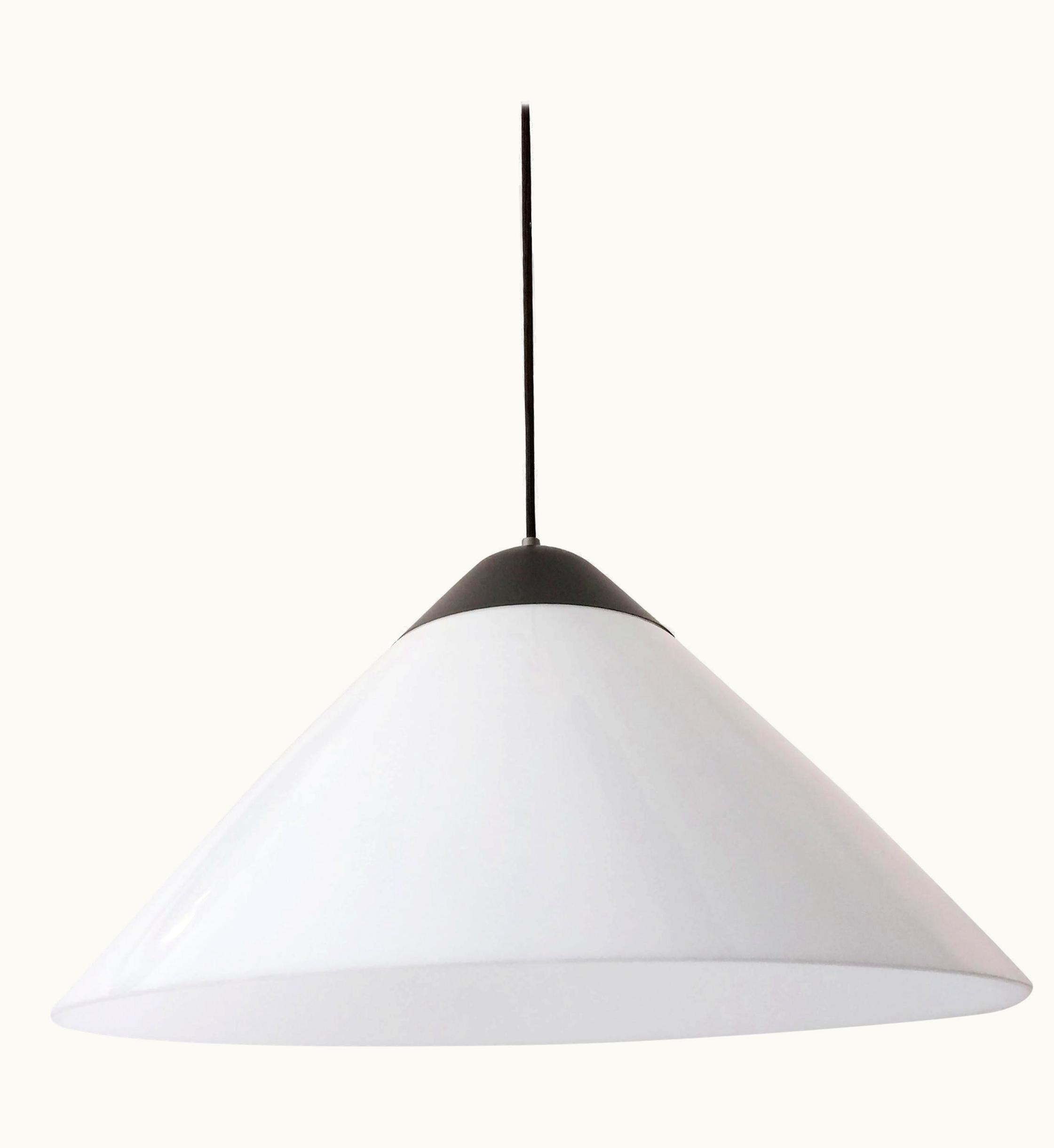 Hans J. Wegner Hans J. Wegner Large Pendent Lamp Opala Midi By Hans Wegner For Louis Poulsen 1970s Denmark