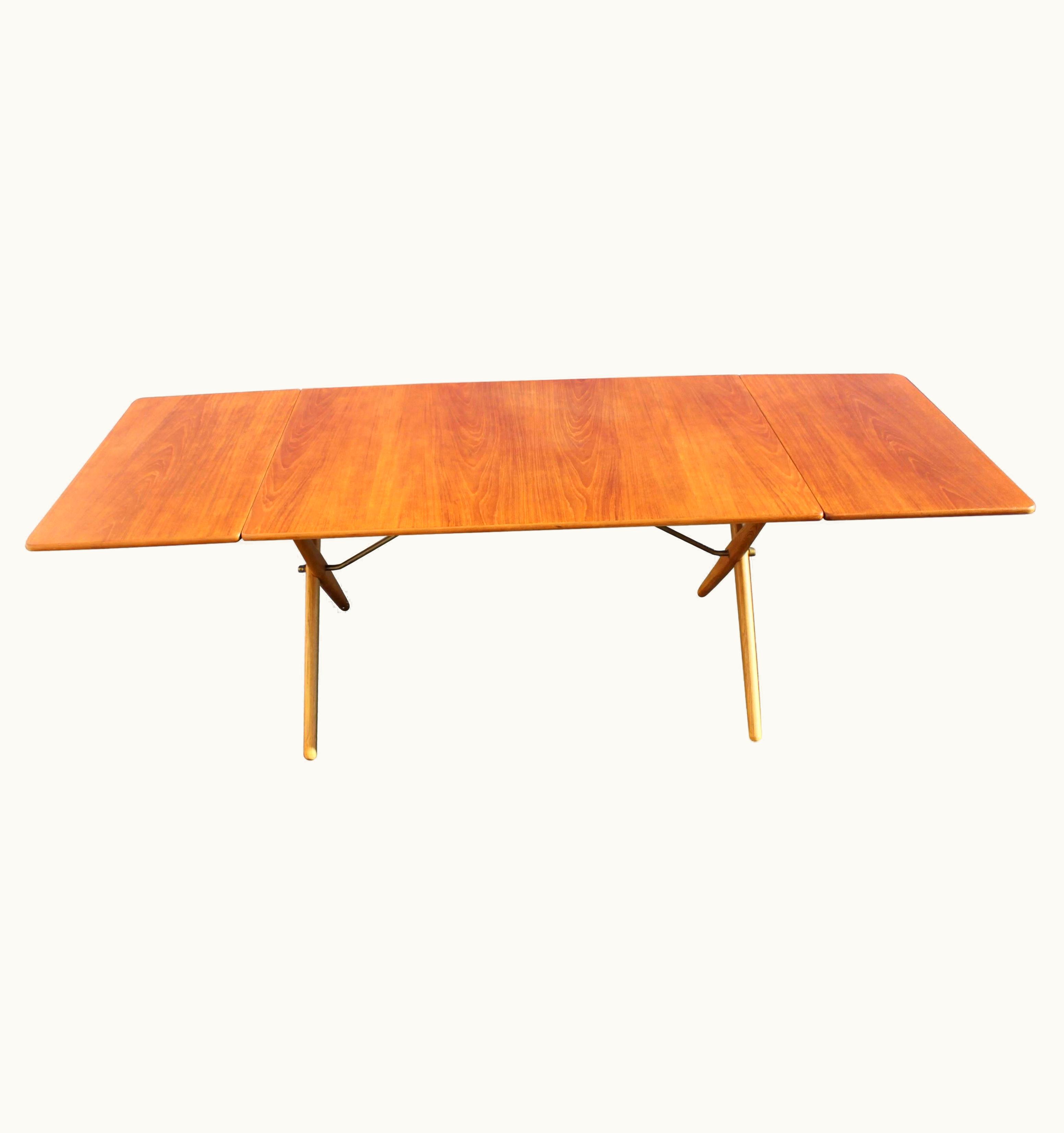 Hans J. Wegner Hans J. Wegner Drop-Leaf Dining Table Model AT-309, Beautifully Restored