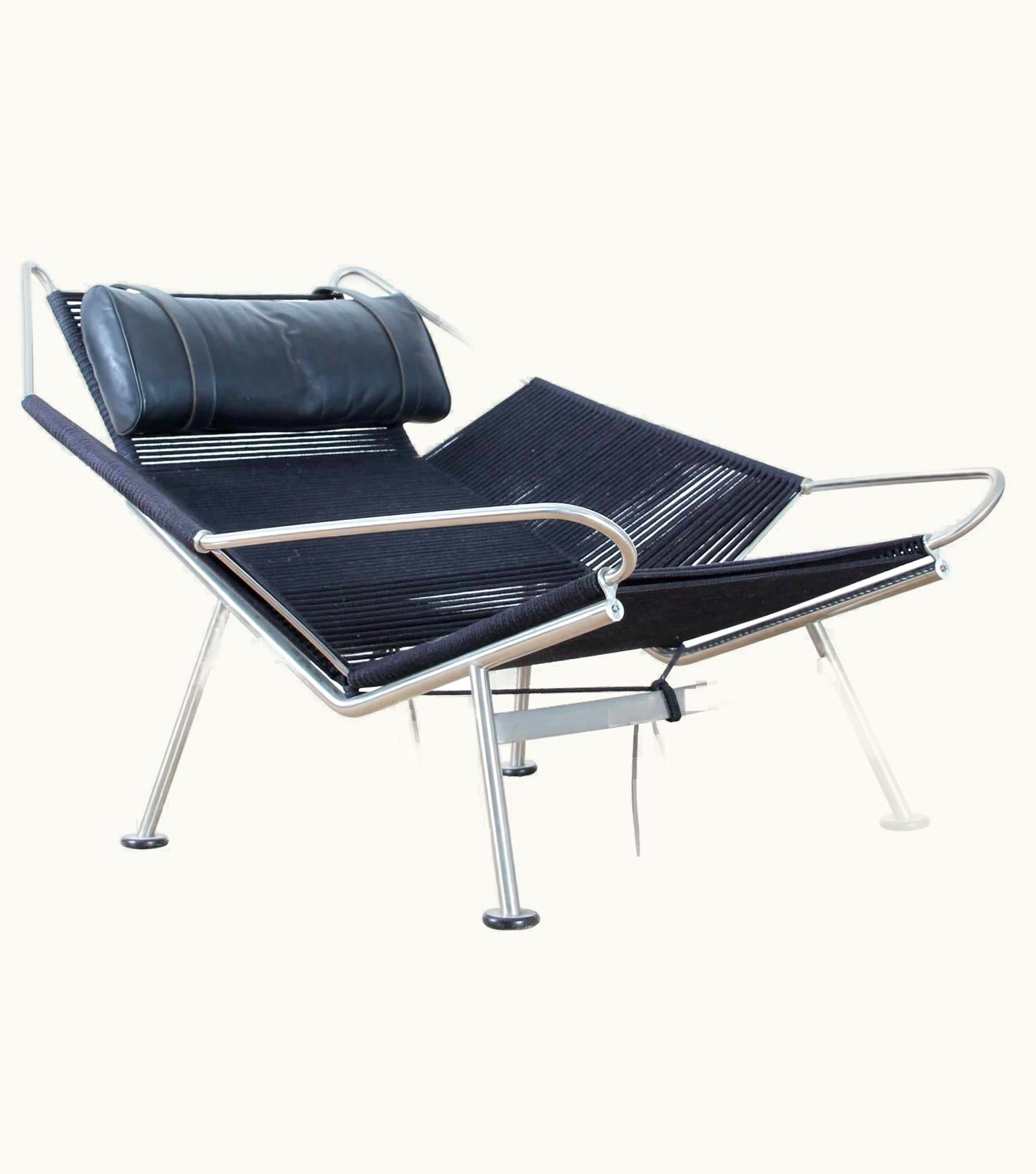 Hans J. Wegner Hans J. Wegner Lounge Chair Flag Halyard PP 225 By Hans Wegner New Edition