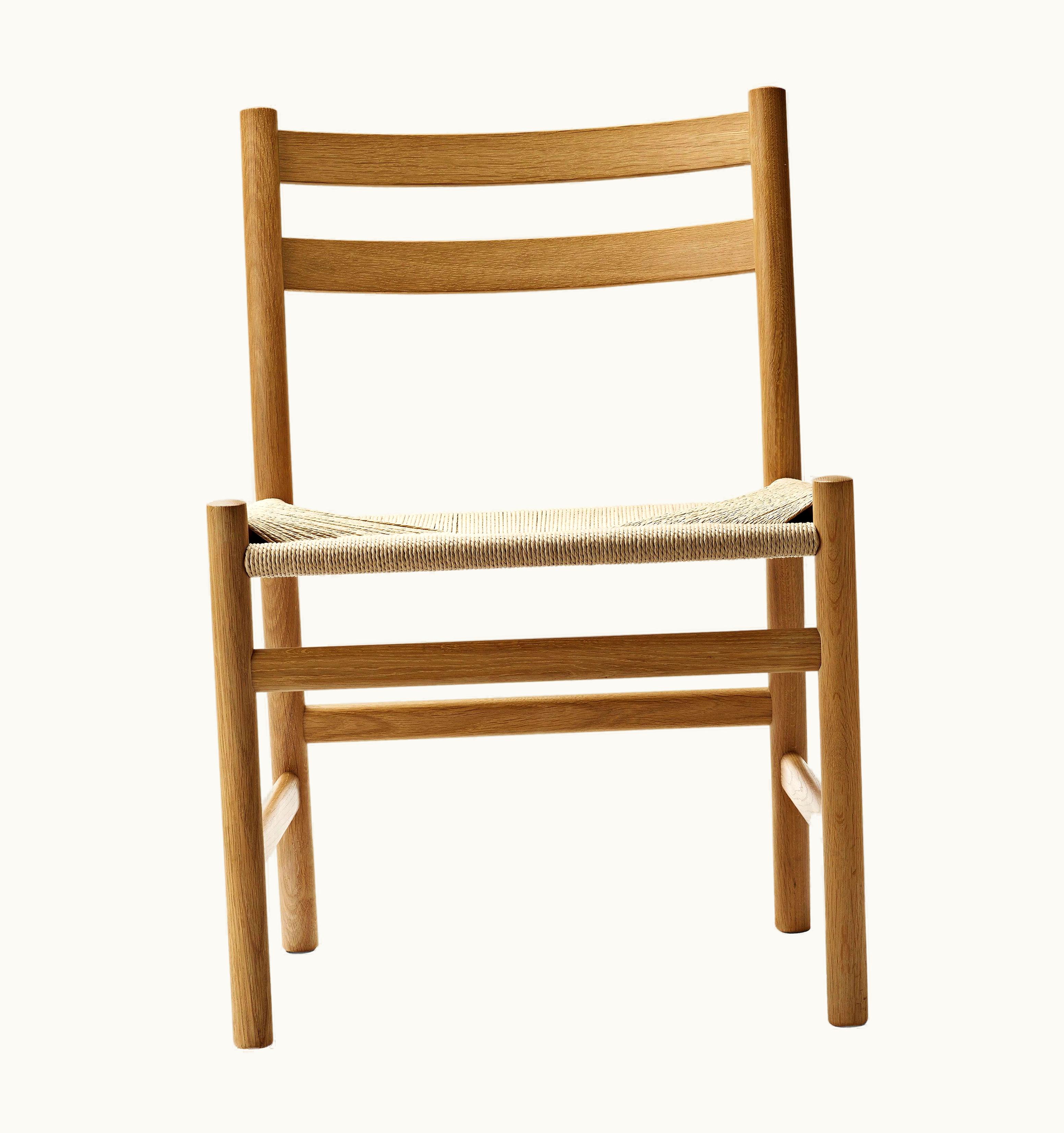 Hans J. Wegner Hans J. Wegner CH47 Dining Chair In Oak Oil With Natural Papercord Seat By Hans J. Wegner