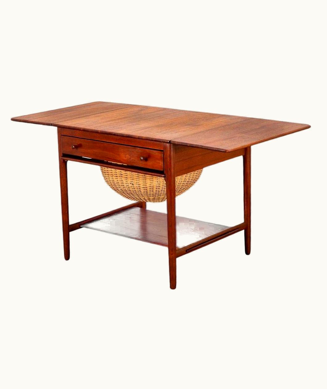 Hans J. Wegner Hans J. Wegner Teak At-33 Sewing Table