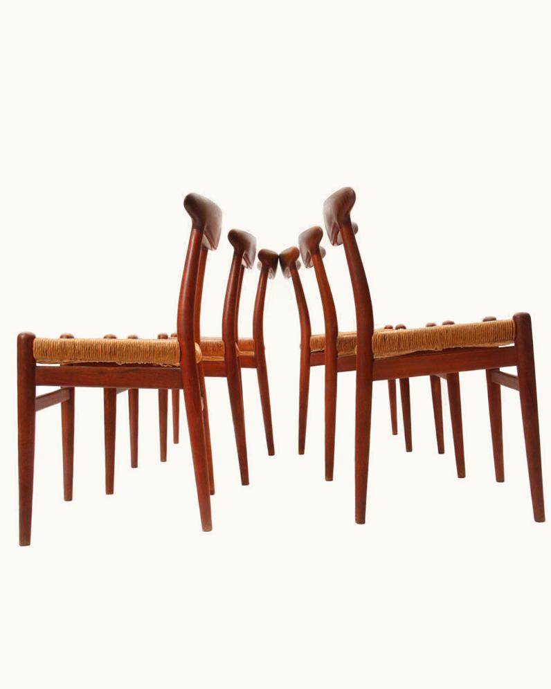 Hans J. Wegner Hans J. Wegner Dining Chairs By Hans Wegner