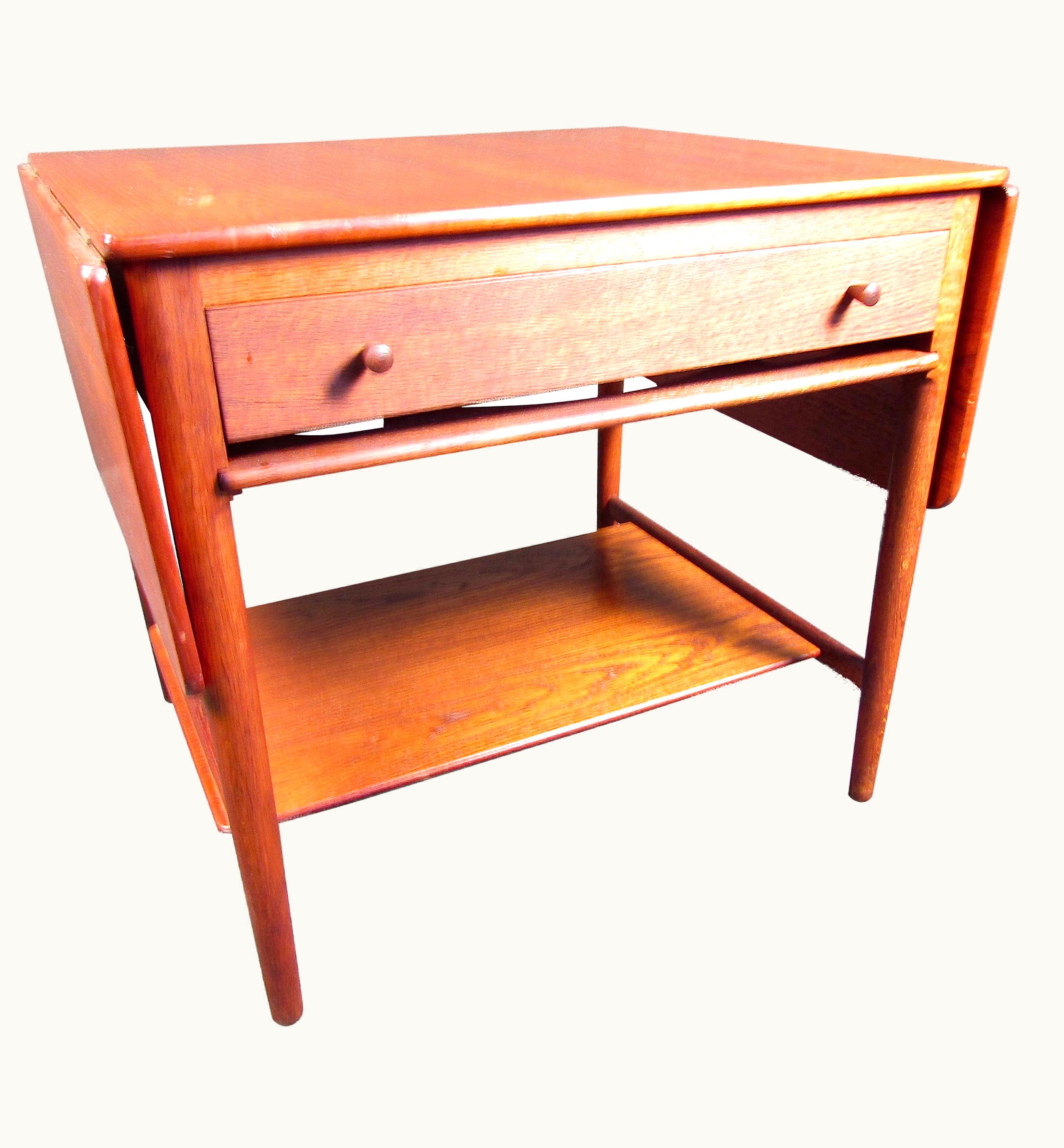 Hans J. Wegner Hans J. Wegner Midcentury Rosewood Sewing Table