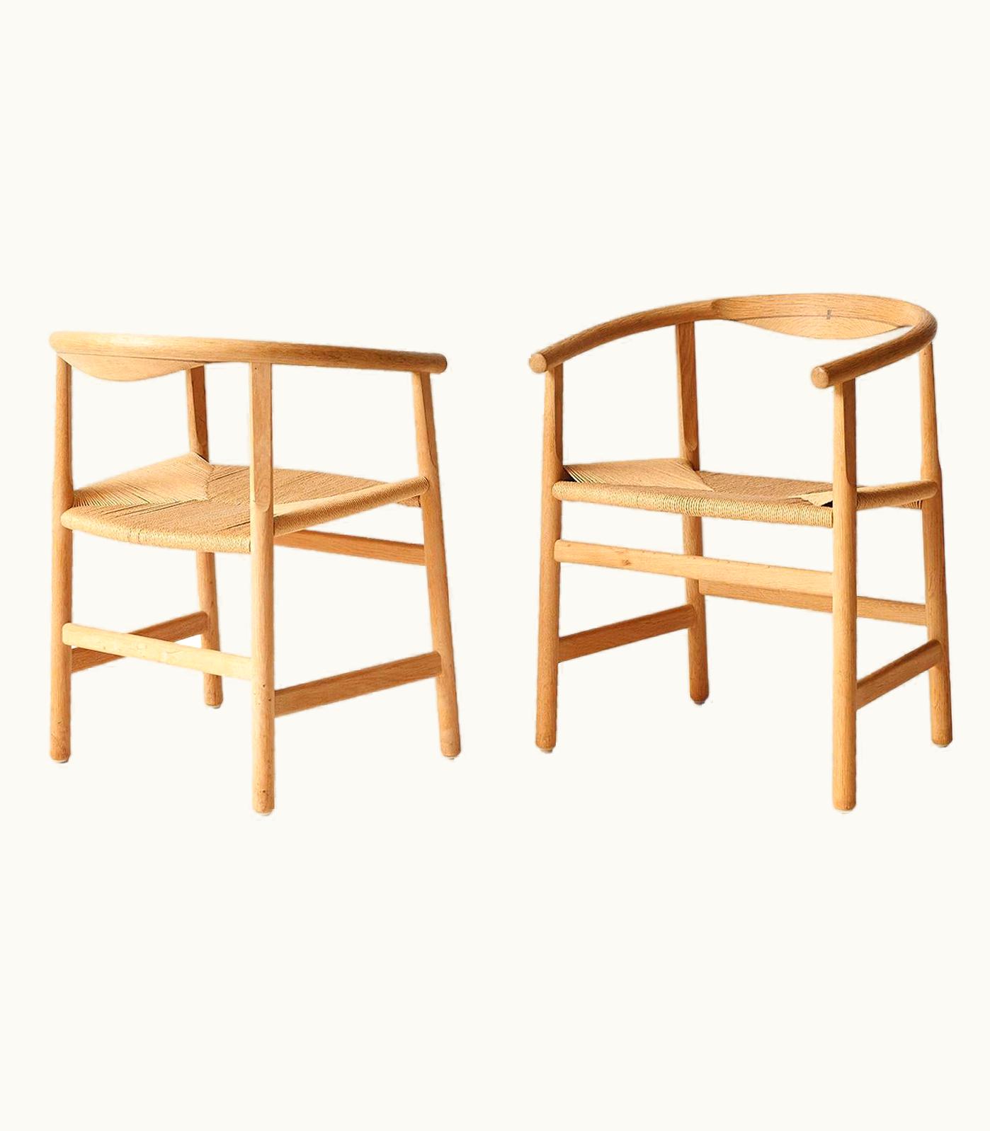 Hans J. Wegner Hans J. Wegner Pair Of Armchairs, Model PP-201