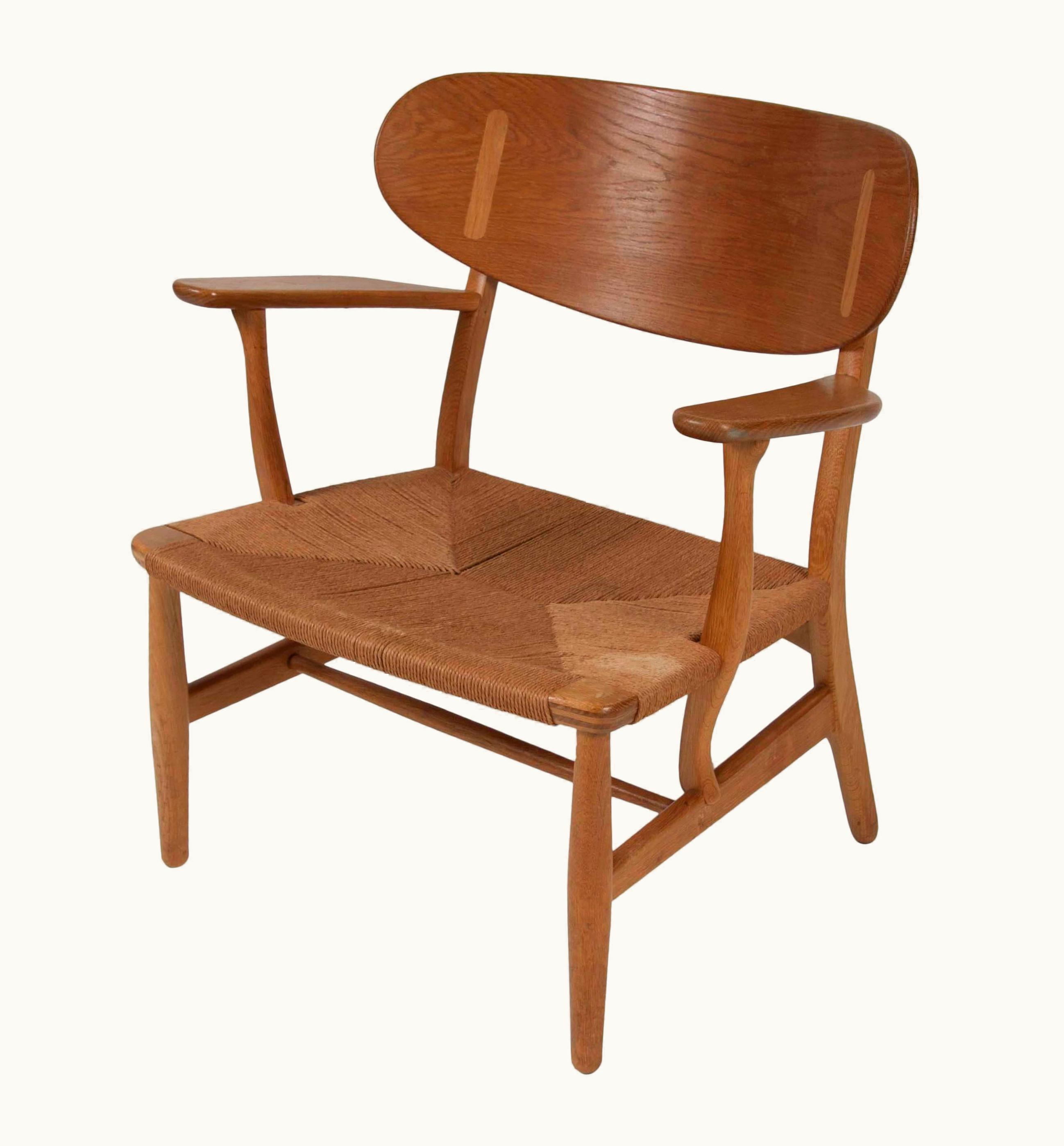 Hans J. Wegner Hans J. Wegner Model CH22 Shell Back Paddle Armchair