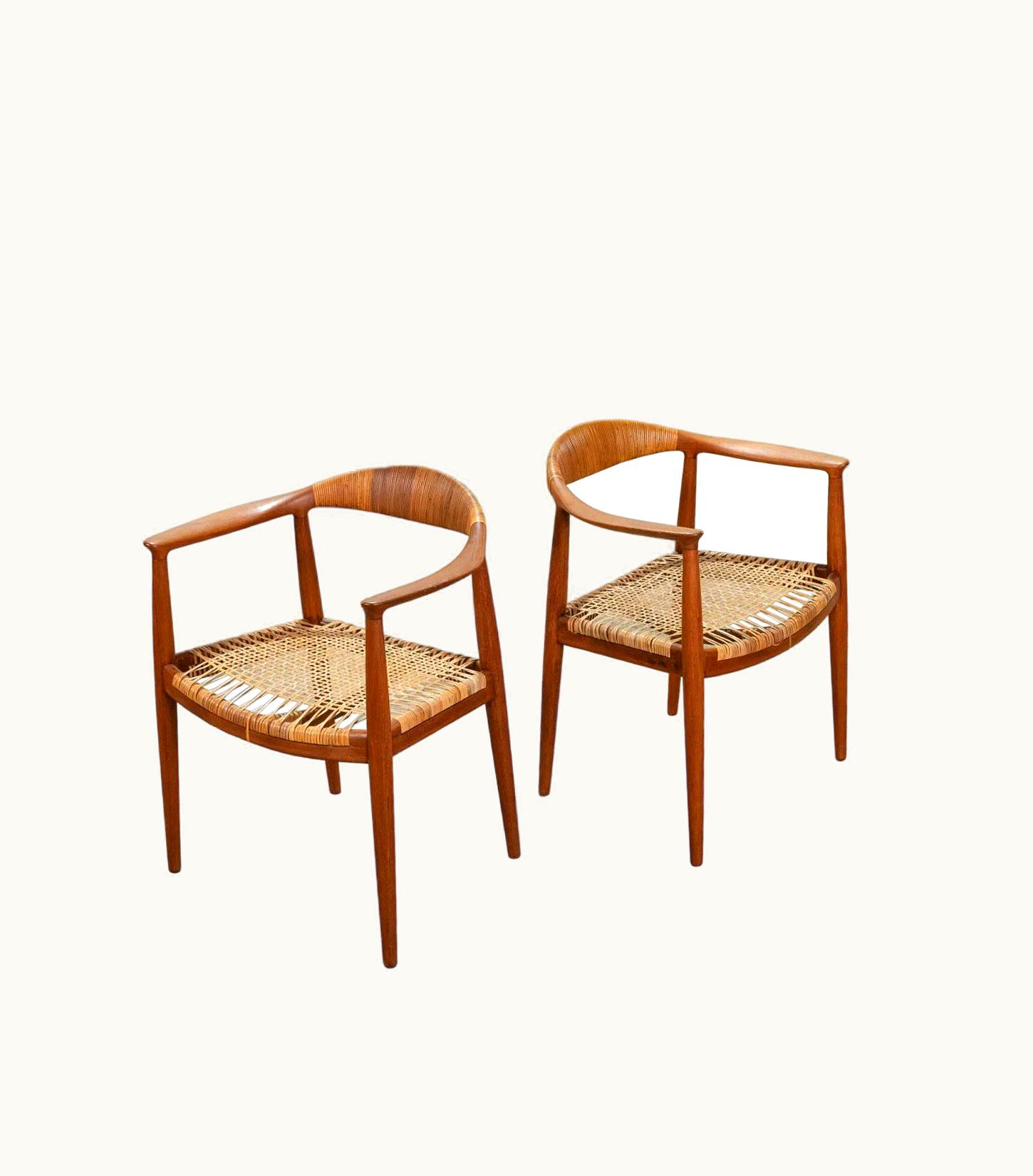 Hans J. Wegner Hans J. Wegner Set Of 6 Hans Wegner JH-501 Armchairs For Johannes Hansen
