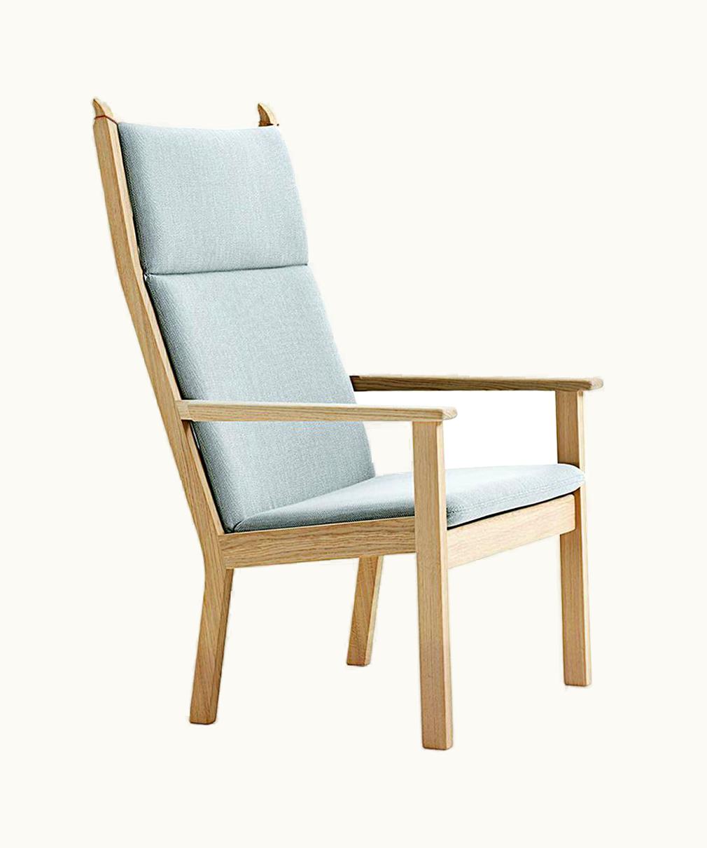 Hans J. Wegner Hans J. Wegner GE-284A Highback Lounge Chair, Treated Oak