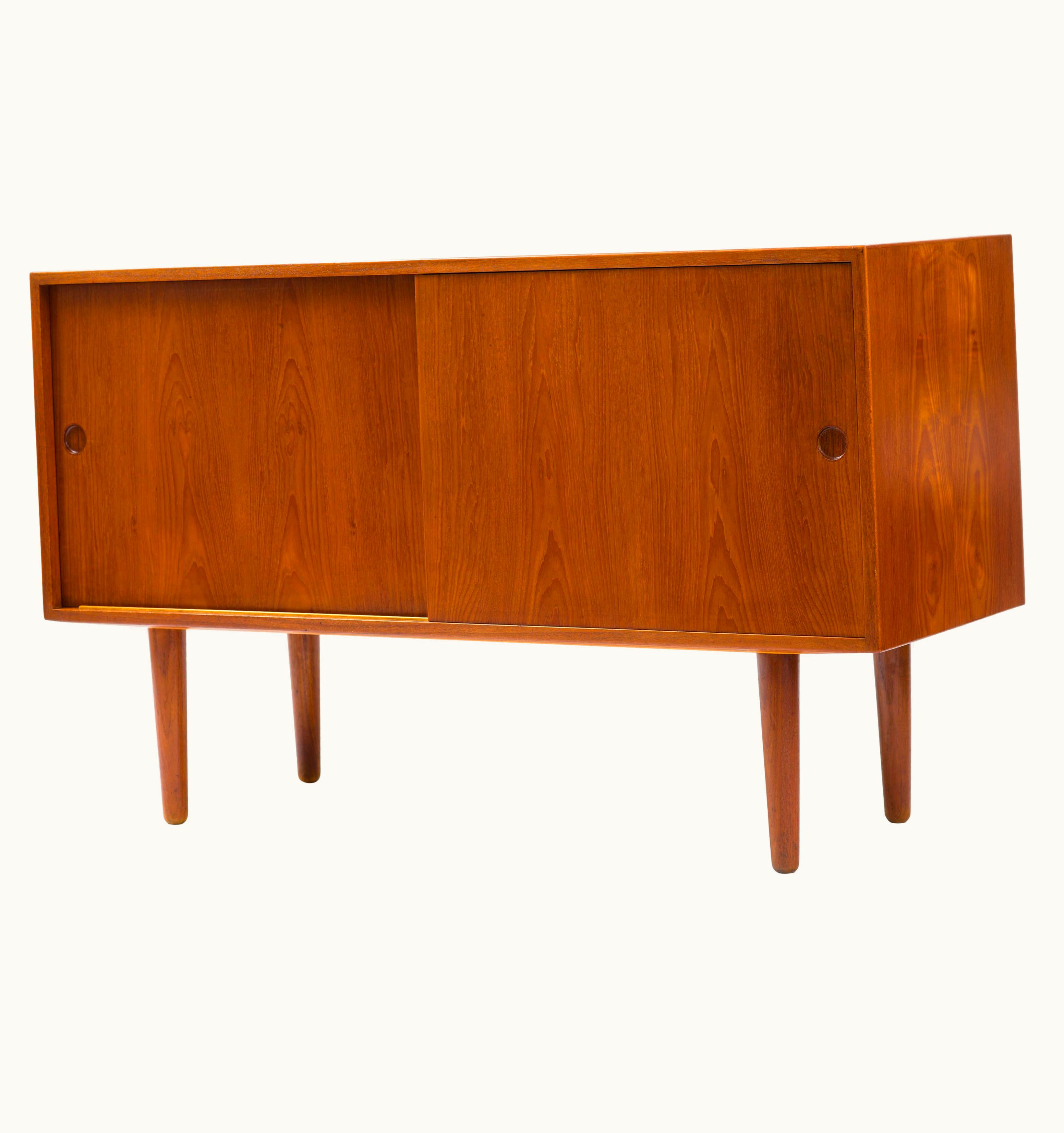 Hans J. Wegner Hans J. Wegner Hans J Wegner Cabinet In Teak, Johannes Hansen Cabinetmaker, Circa 1960
