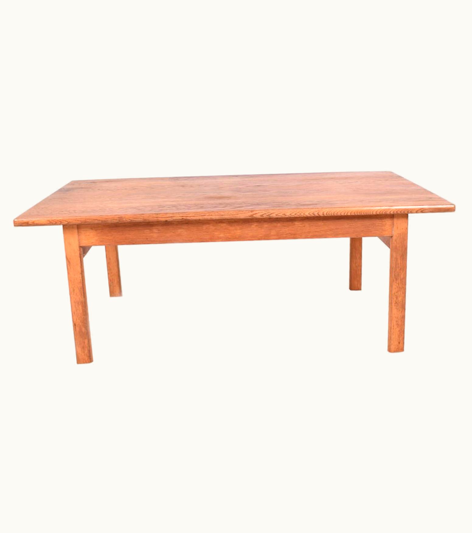 Hans J. Wegner Hans J. Wegner Midcentury Oak Hans Wegner Coffee Table For GETAMA