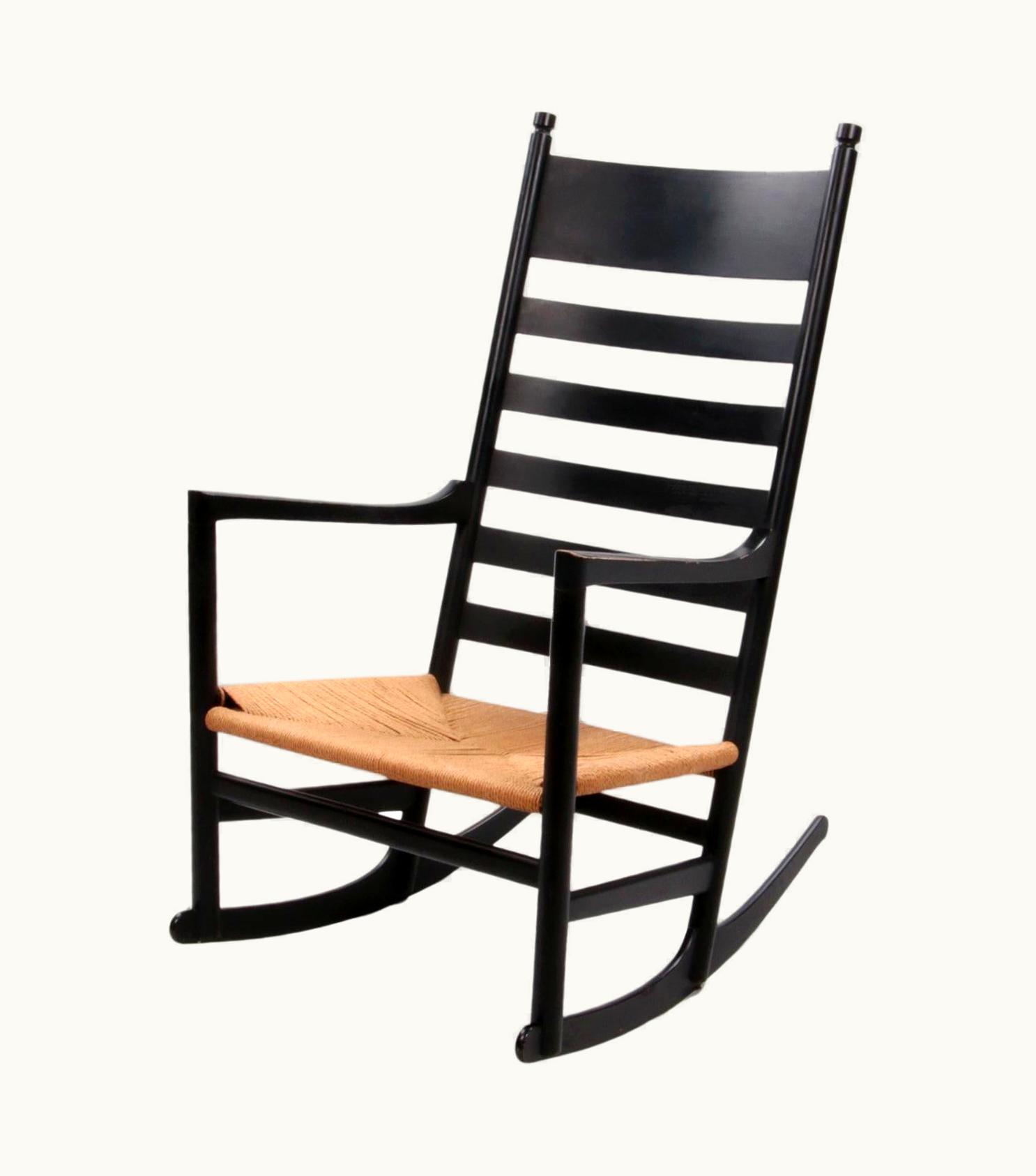Hans J. Wegner Hans J. Wegner Danish Design Rocking Chair Design By Hans.J.Wegner Model Ch45