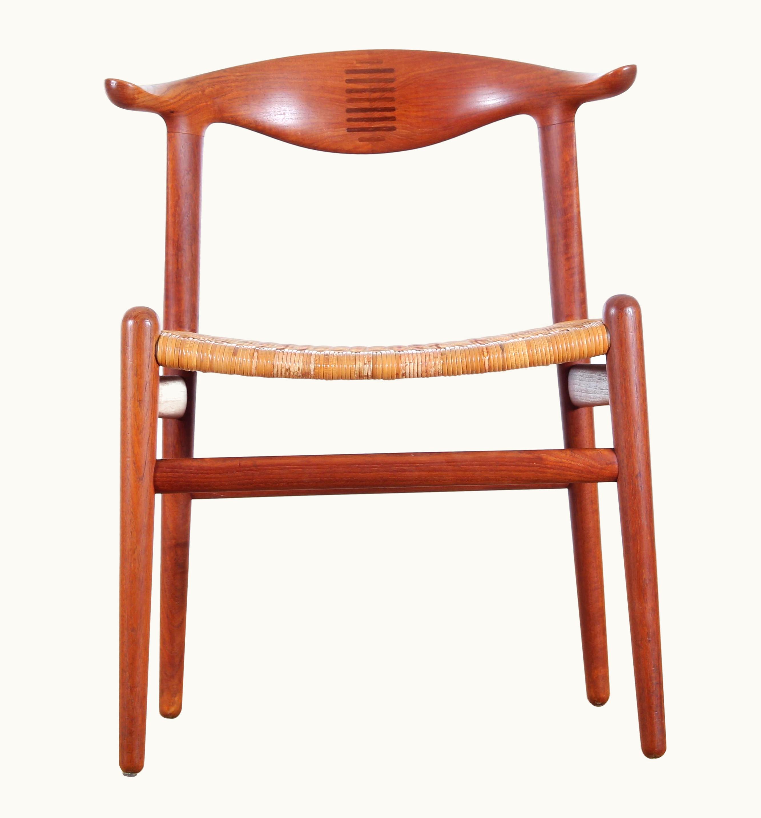 Hans J. Wegner Hans J. Wegner Cow Horn Chair In Teak By Hans Wegner For Johannes Hansen