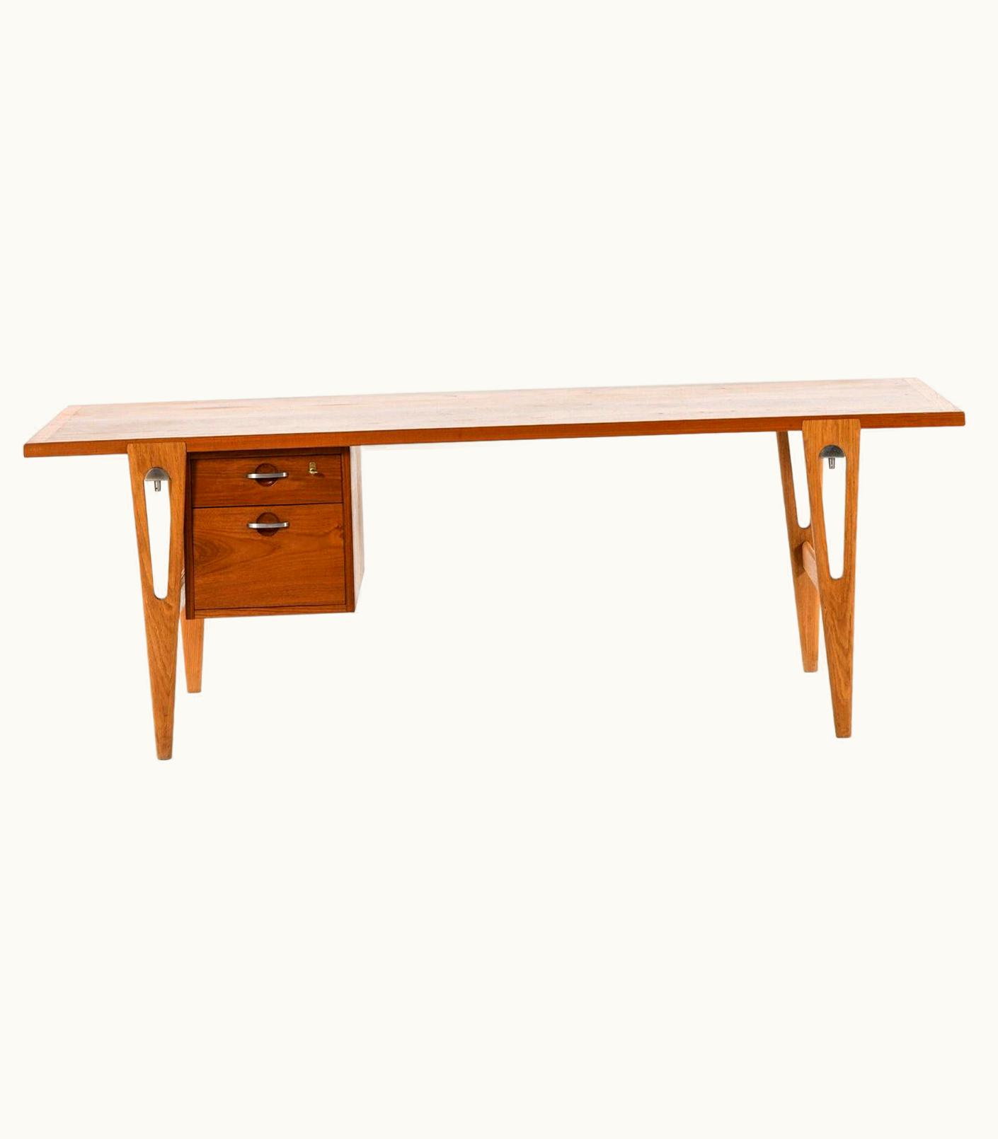 Hans J. Wegner Hans J. Wegner Desk Produced By Cabinetmaker Johannes Hansen In Denmark