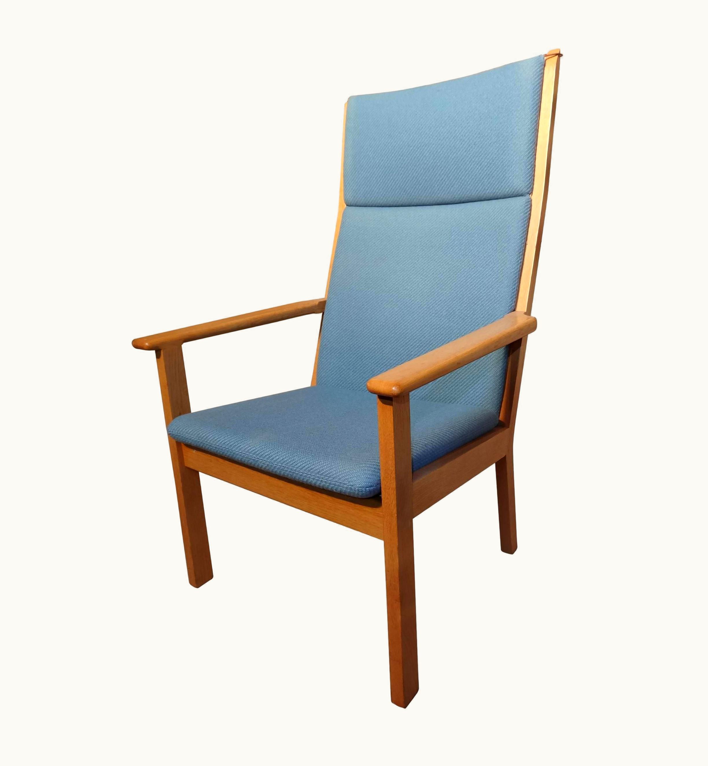 Hans J. Wegner Hans J. Wegner Mid Century Modern Hans Wegner Solid Oak Armchair
