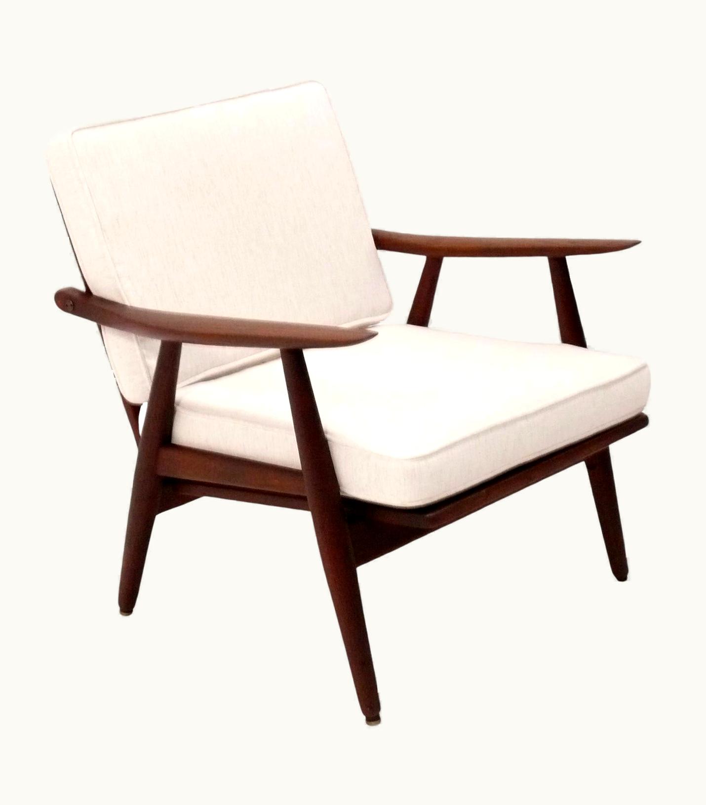 Hans J. Wegner Hans J. Wegner Danish Modern Cigar Lounge Chair